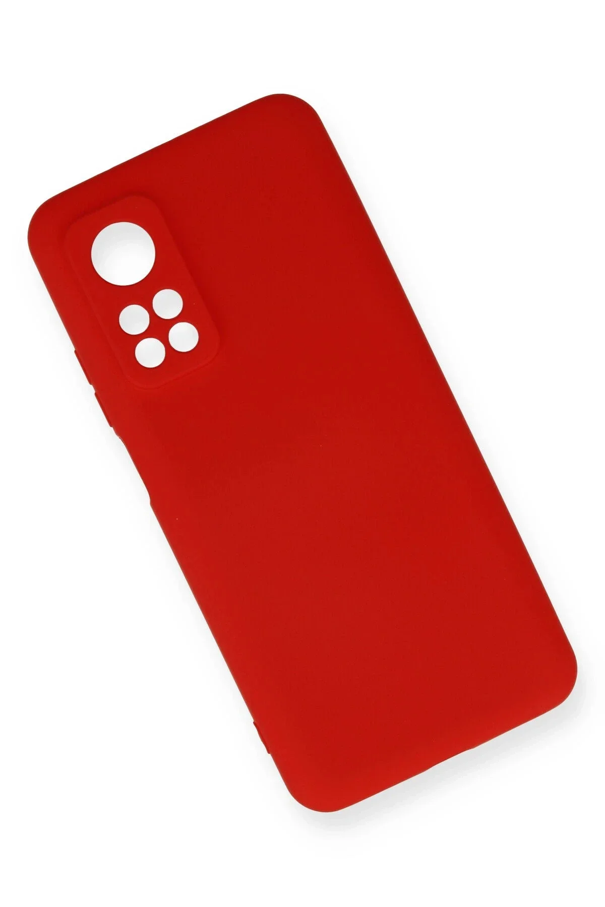 Newface Xiaomi Mi 10t Kılıf Nano İçi Kadife Silikon - Kırmızı
