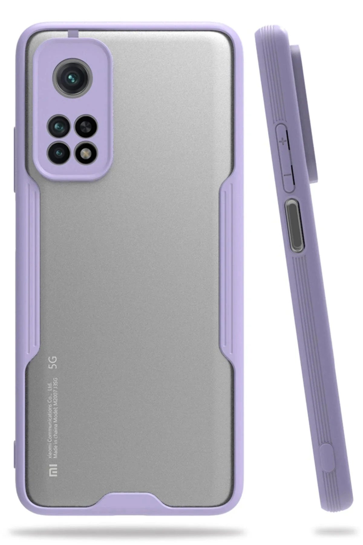 Newface Xiaomi Mi 10t Pro Kılıf Platin Silikon - Lila