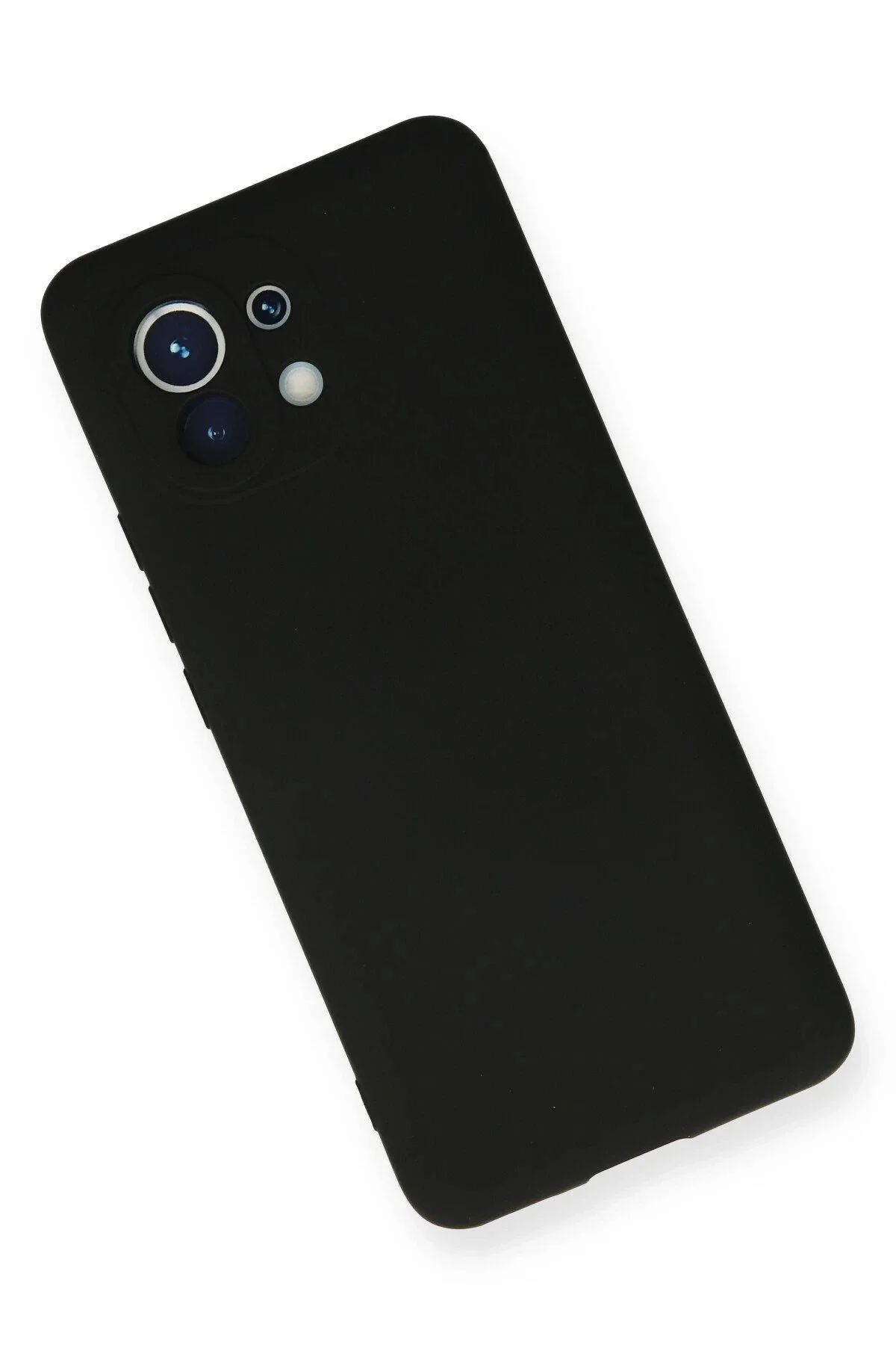 Newface Xiaomi Mi 11 Kılıf Nano İçi Kadife Silikon - Siyah