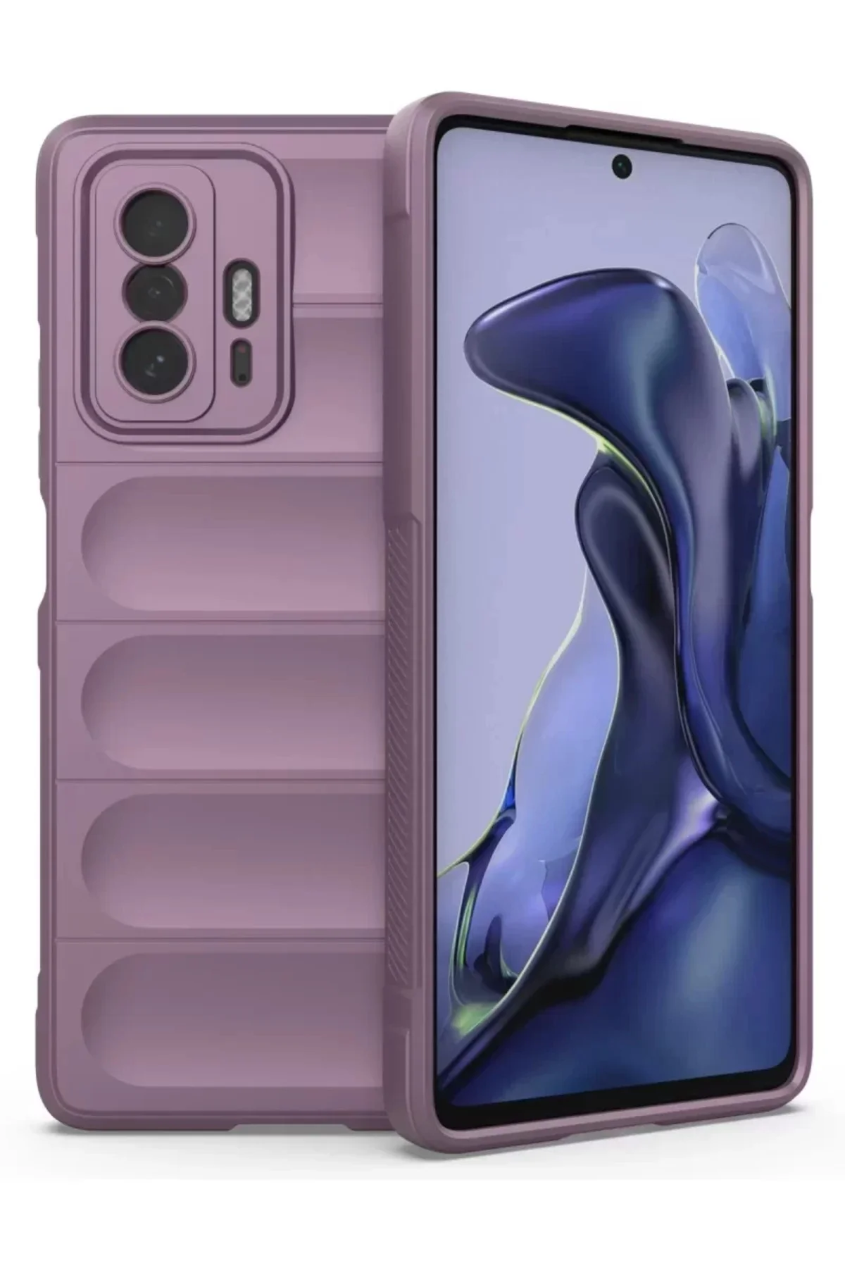 Newface Xiaomi Mi 11t Kılıf Optimum Silikon - Mor