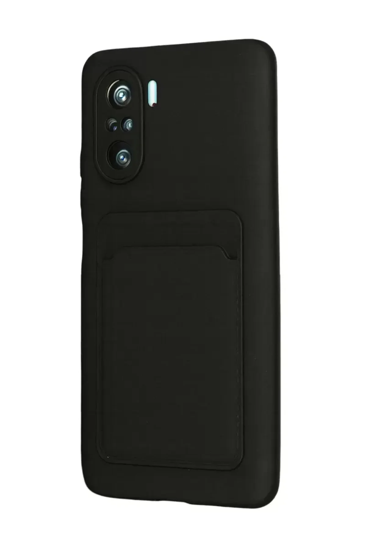 Newface Xiaomi Mi 11i Kılıf Kelvin Kartvizitli Silikon - Siyah