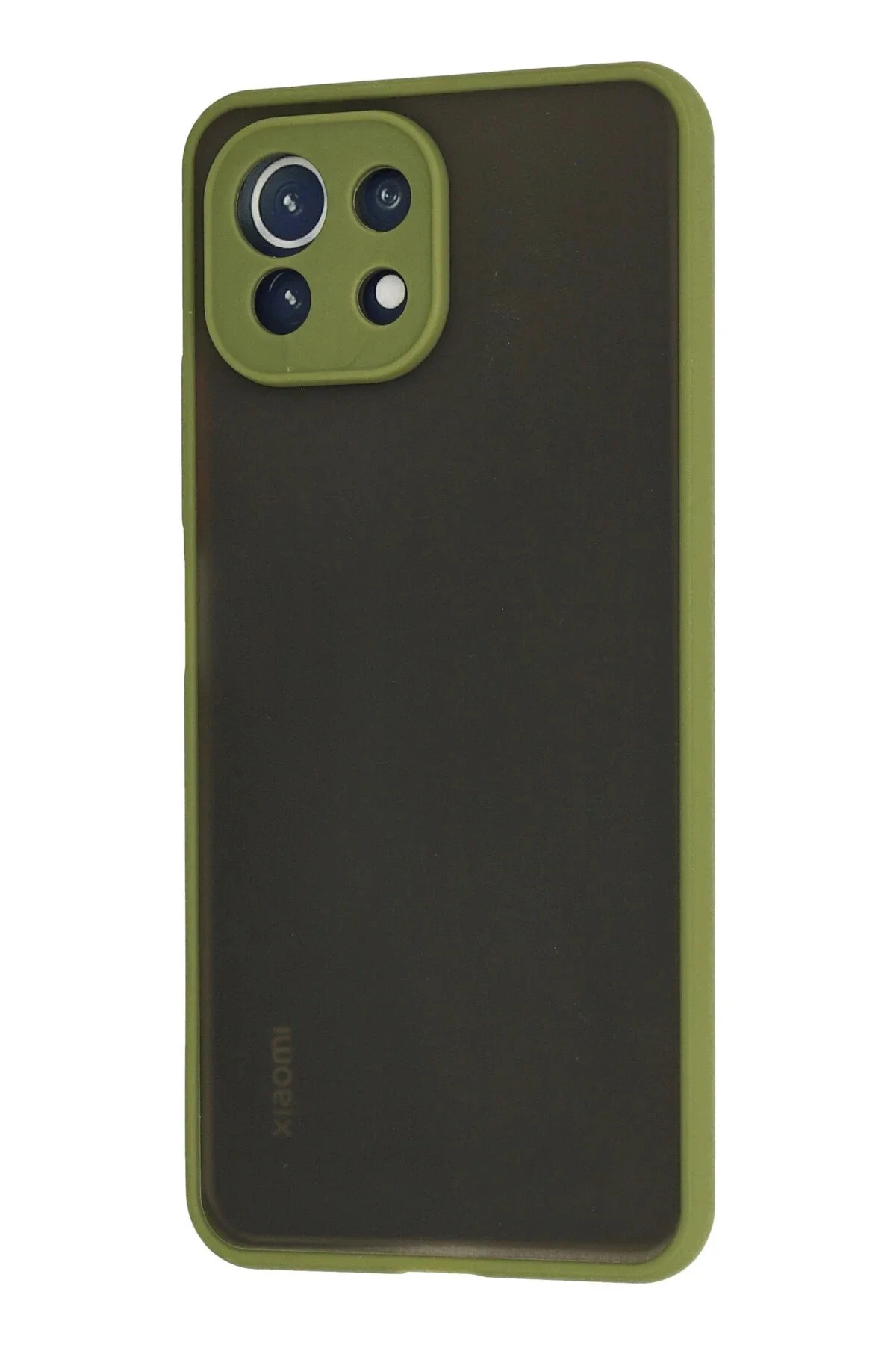 Newface Xiaomi Mi 11 Lite Kılıf Montreal Silikon Kapak - Açık Yeşil