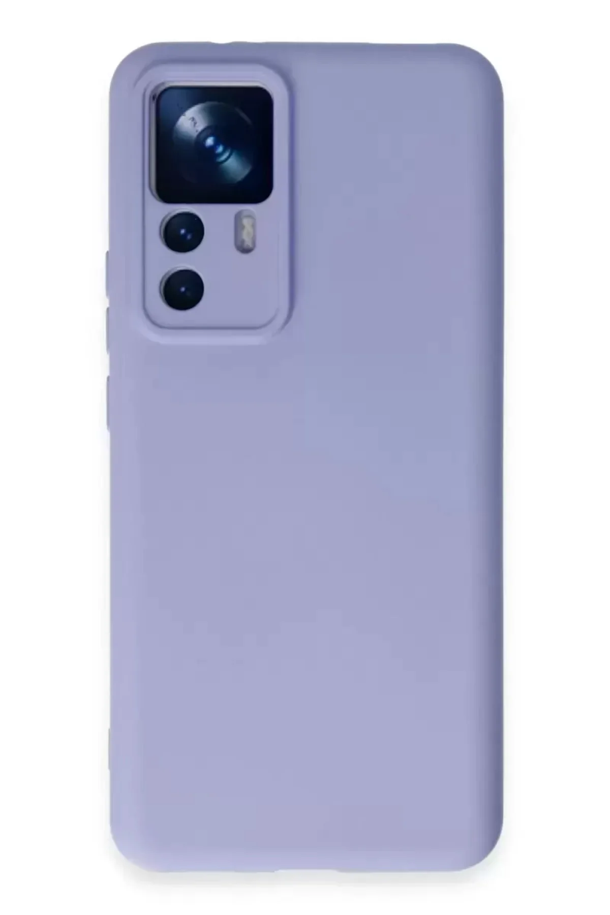 Newface Xiaomi Mi 12t Pro Kılıf Nano İçi Kadife Silikon - Lila