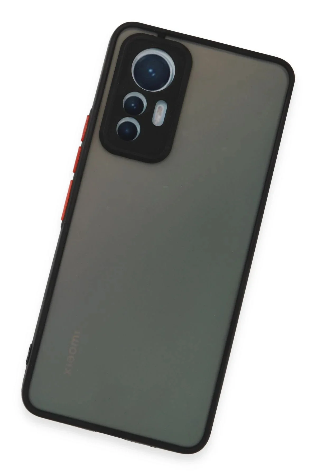 Newface Xiaomi Mi 12 Lite Kılıf Montreal Silikon Kapak - Siyah