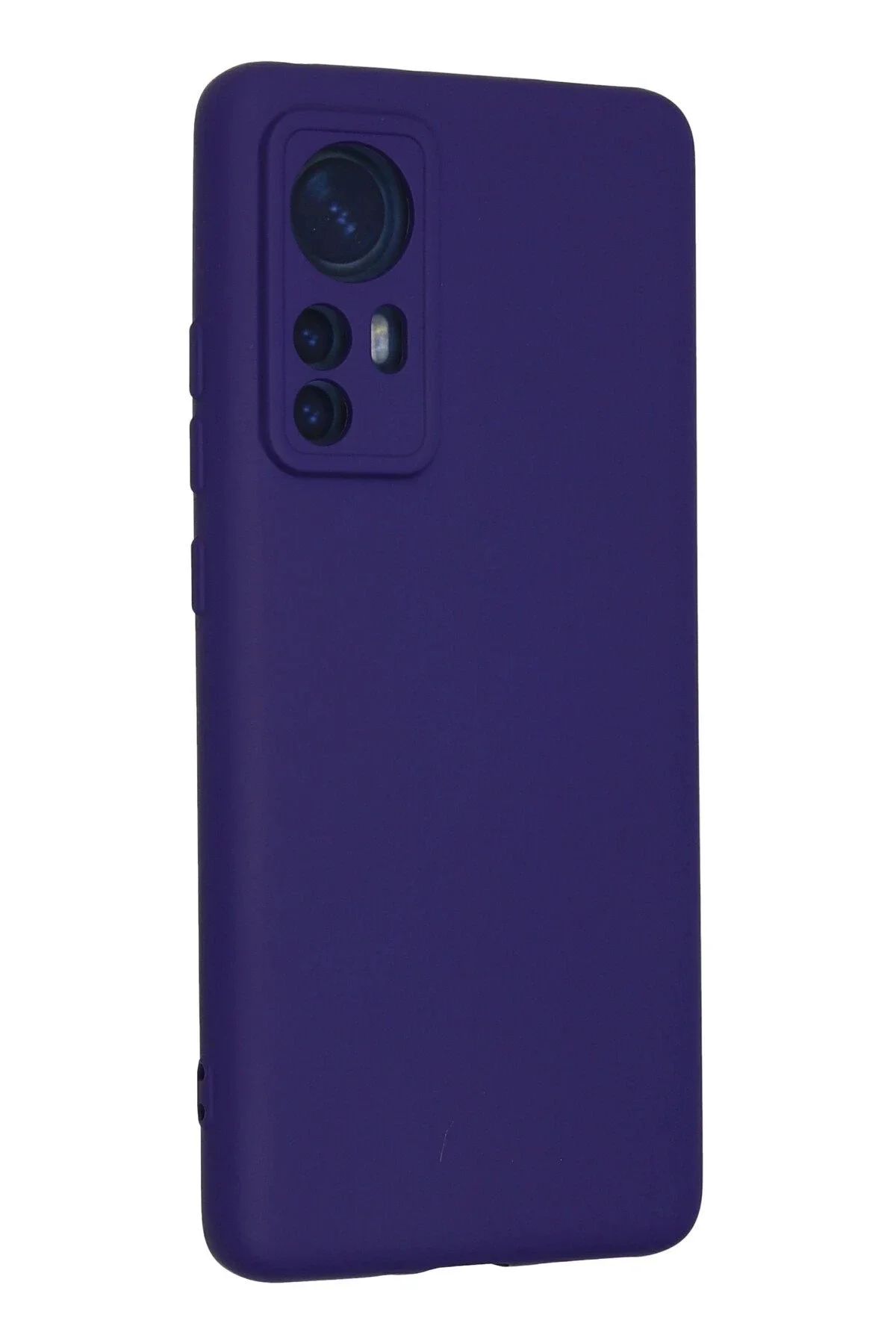 Newface Xiaomi Mi 12 Kılıf Nano İçi Kadife Silikon - Mor