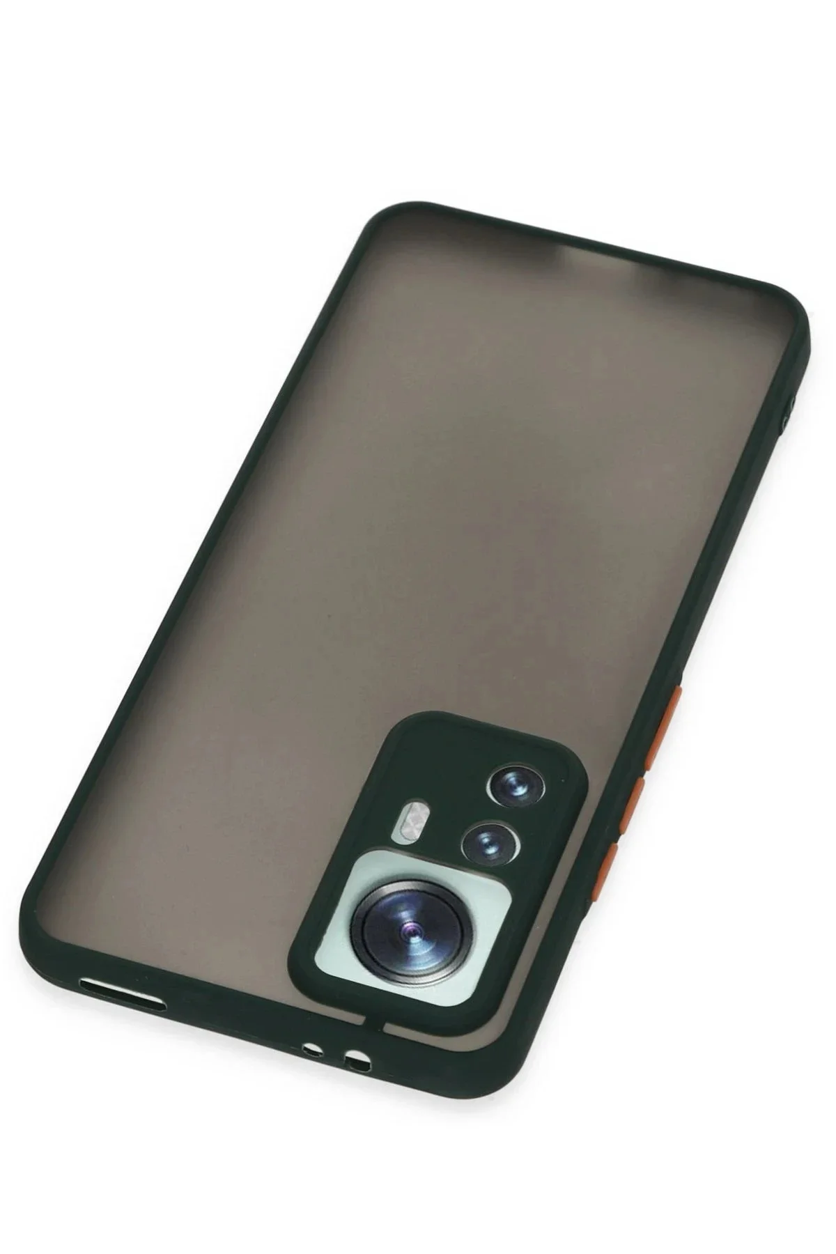 Newface Xiaomi Mi 12t Pro Kılıf Montreal Silikon Kapak - Yeşil