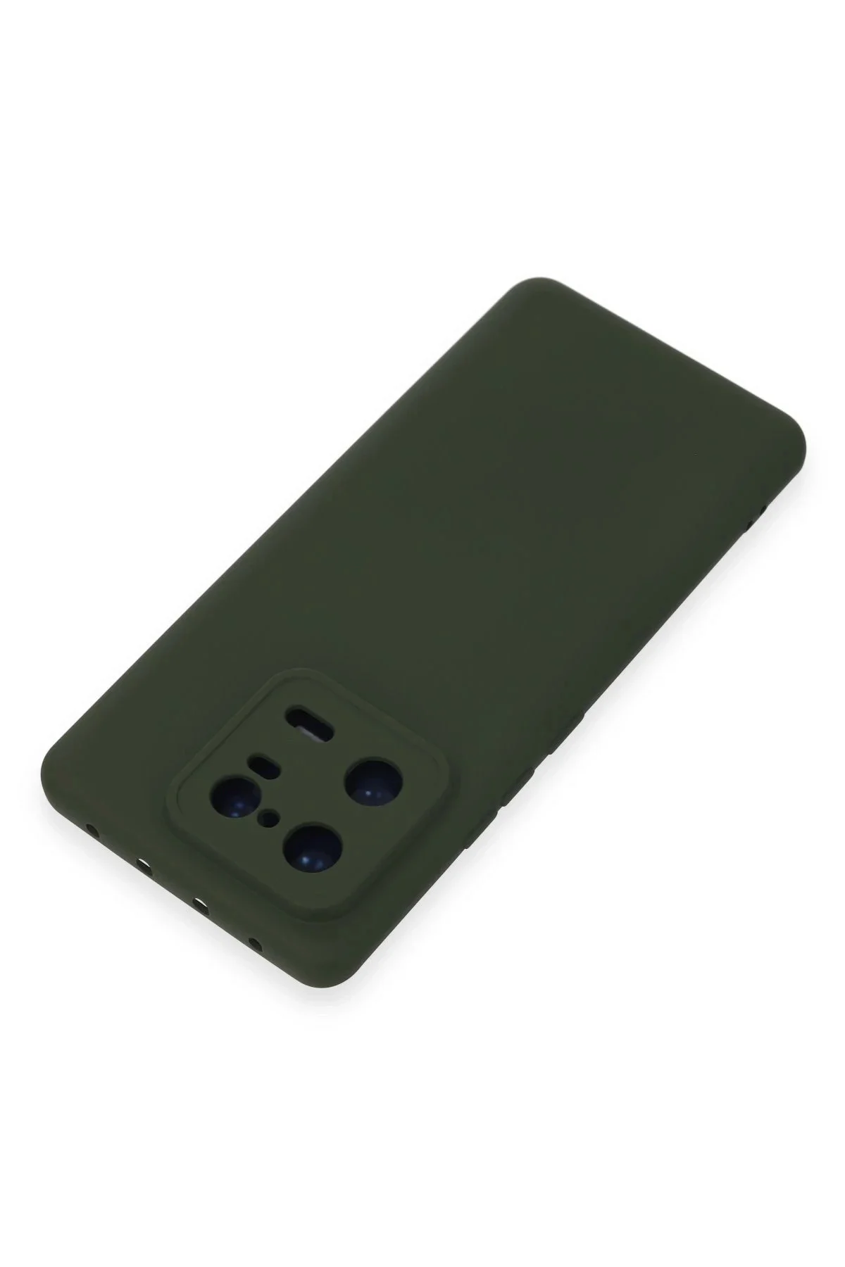 Newface Xiaomi Mi 13 Pro Kılıf Nano İçi Kadife Silikon - Koyu Yeş