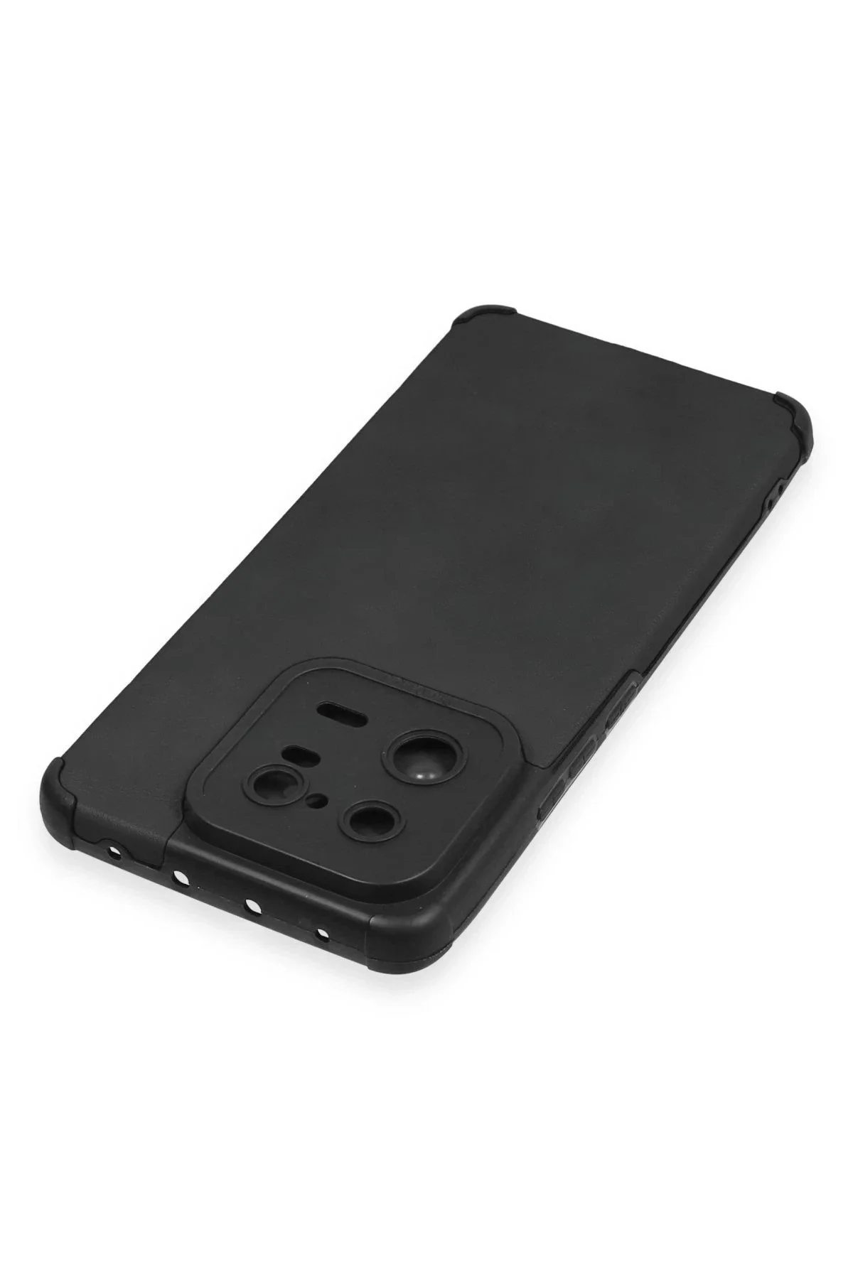 Newface Xiaomi Mi 13 Pro Kılıf Loop Deri Silikon - Siyah