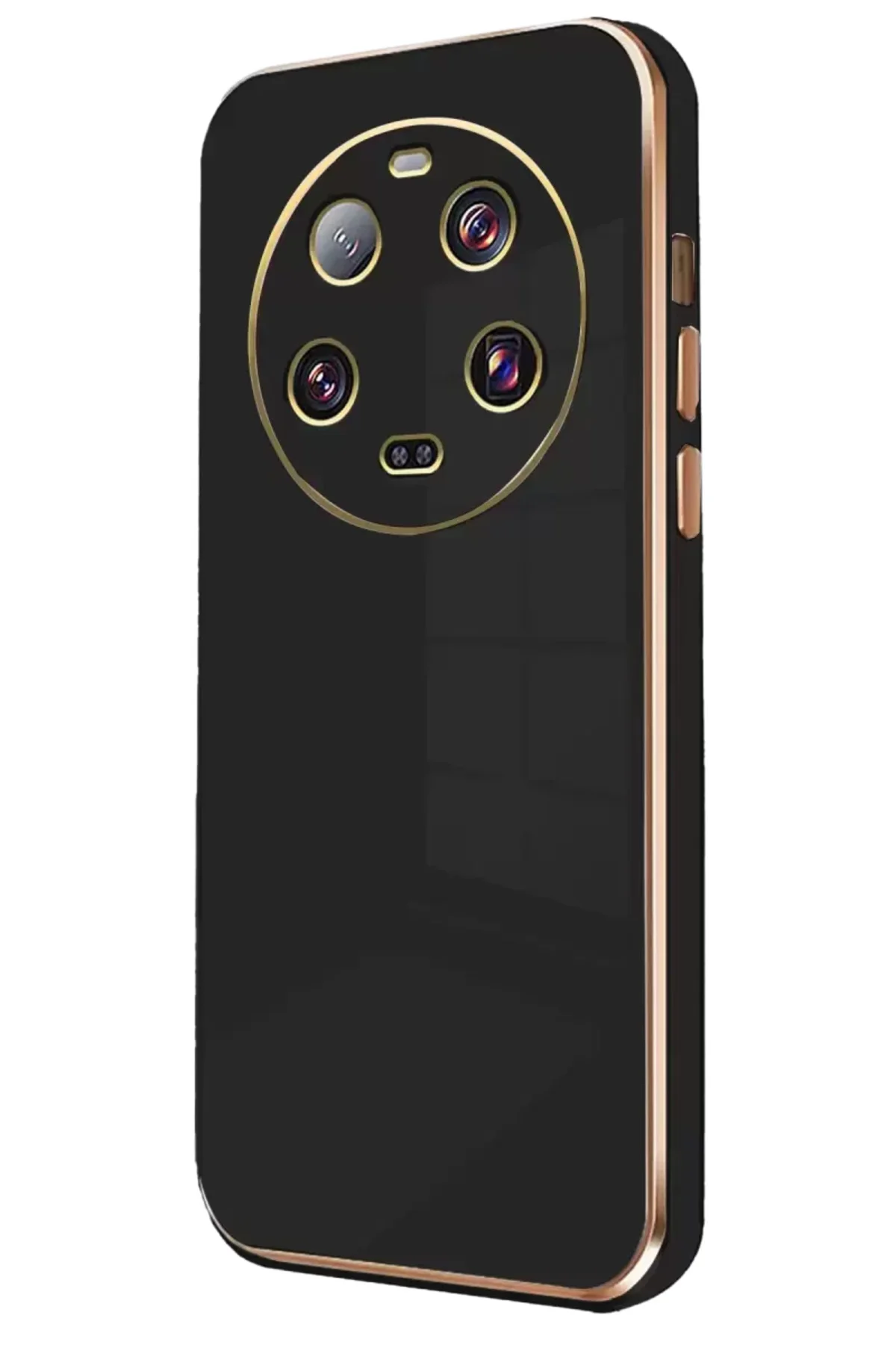 Newface Xiaomi Mi 14 Ultra Kılıf Volet Silikon - Siyah