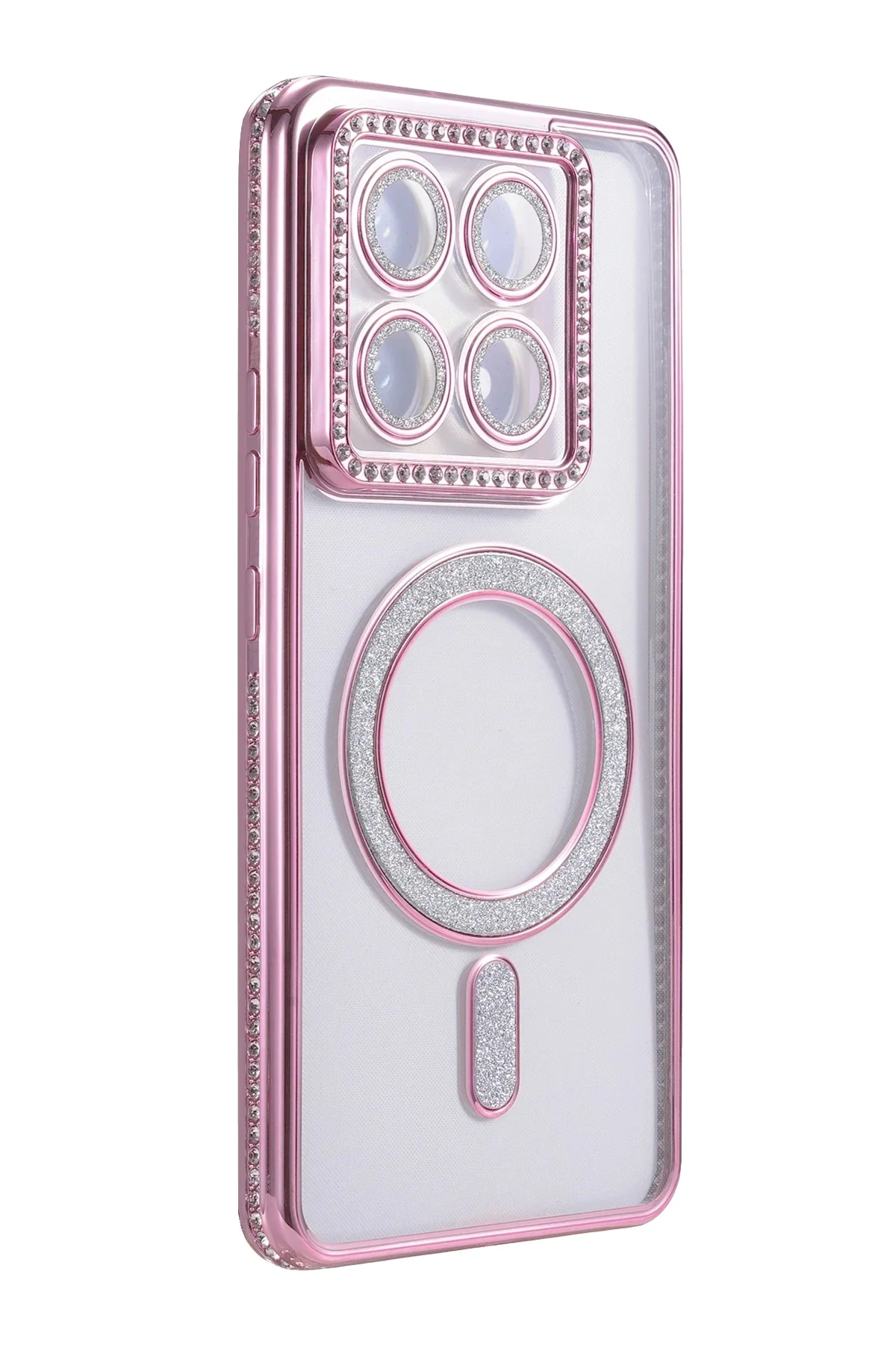 Newface Xiaomi Mi 14t Pro Joke Simli Magneticsafe Kılıf - Pembe