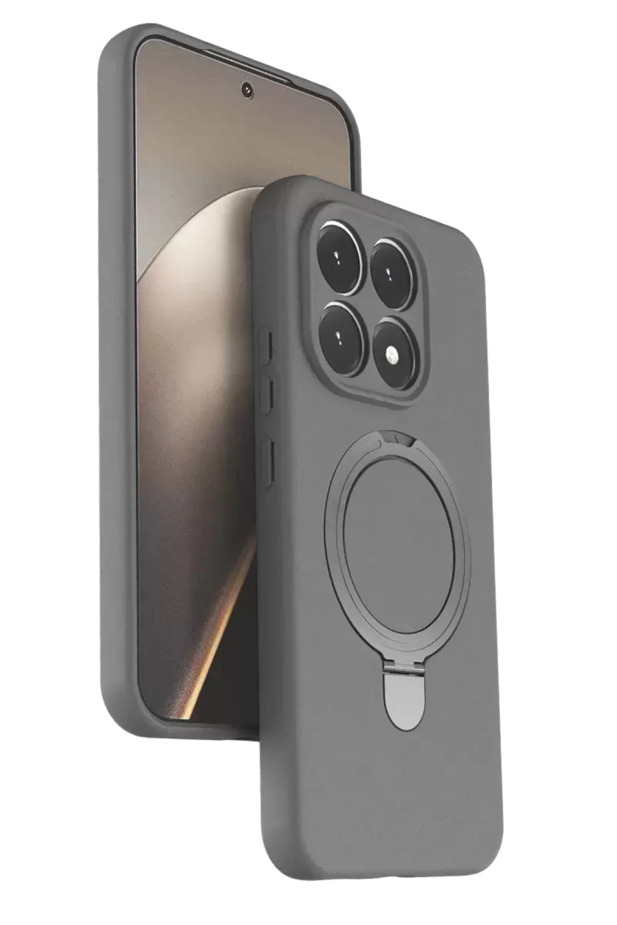 Newface Xiaomi Mi 15t Regal Magsafe Standlı Kapak - Titan Gri