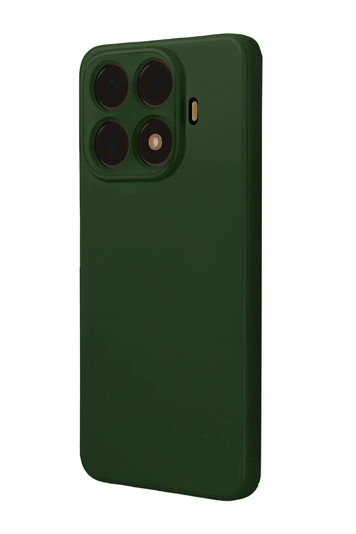 Newface Xiaomi Mi 15t Pro Nano İçi Kadife Silikon - Koyu Yeşil