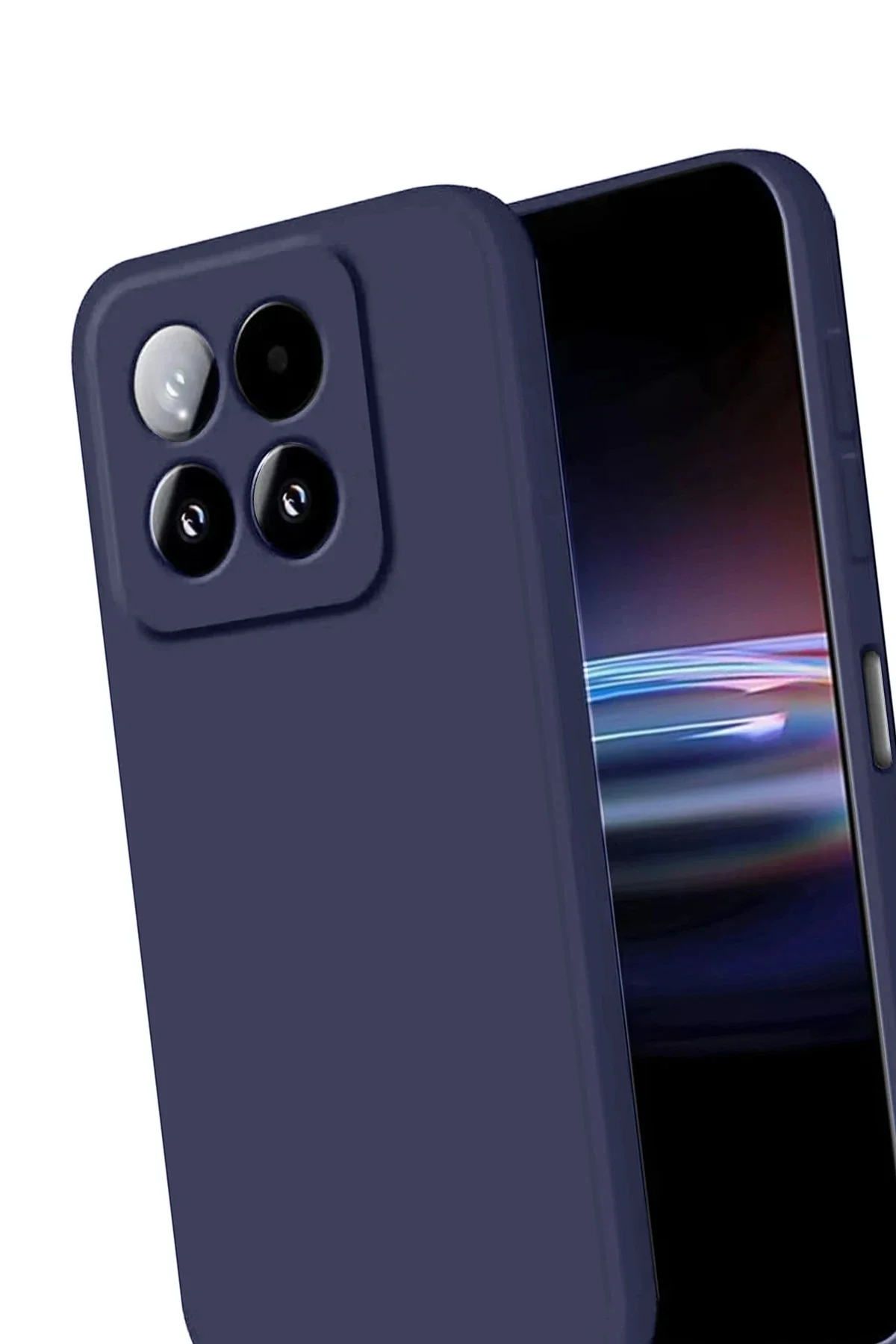 Newface Xiaomi Mi 15t First Silikon - Lacivert