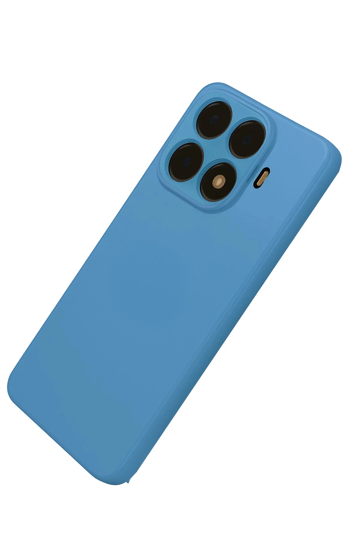Newface Xiaomi Mi 15t Pro Nano İçi Kadife Silikon - Mavi