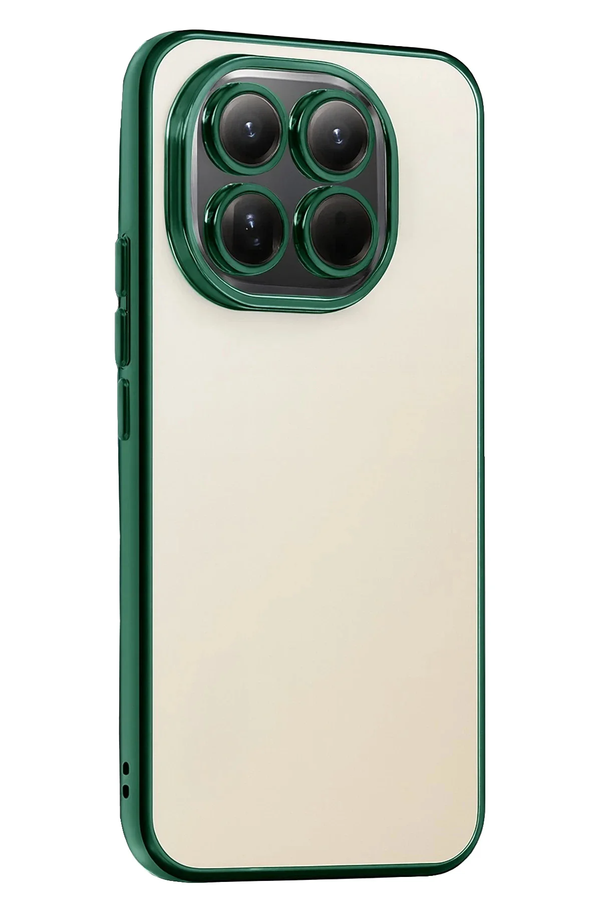 Newface Xiaomi Mi 15 Razer Lensli Silikon - Yeşil