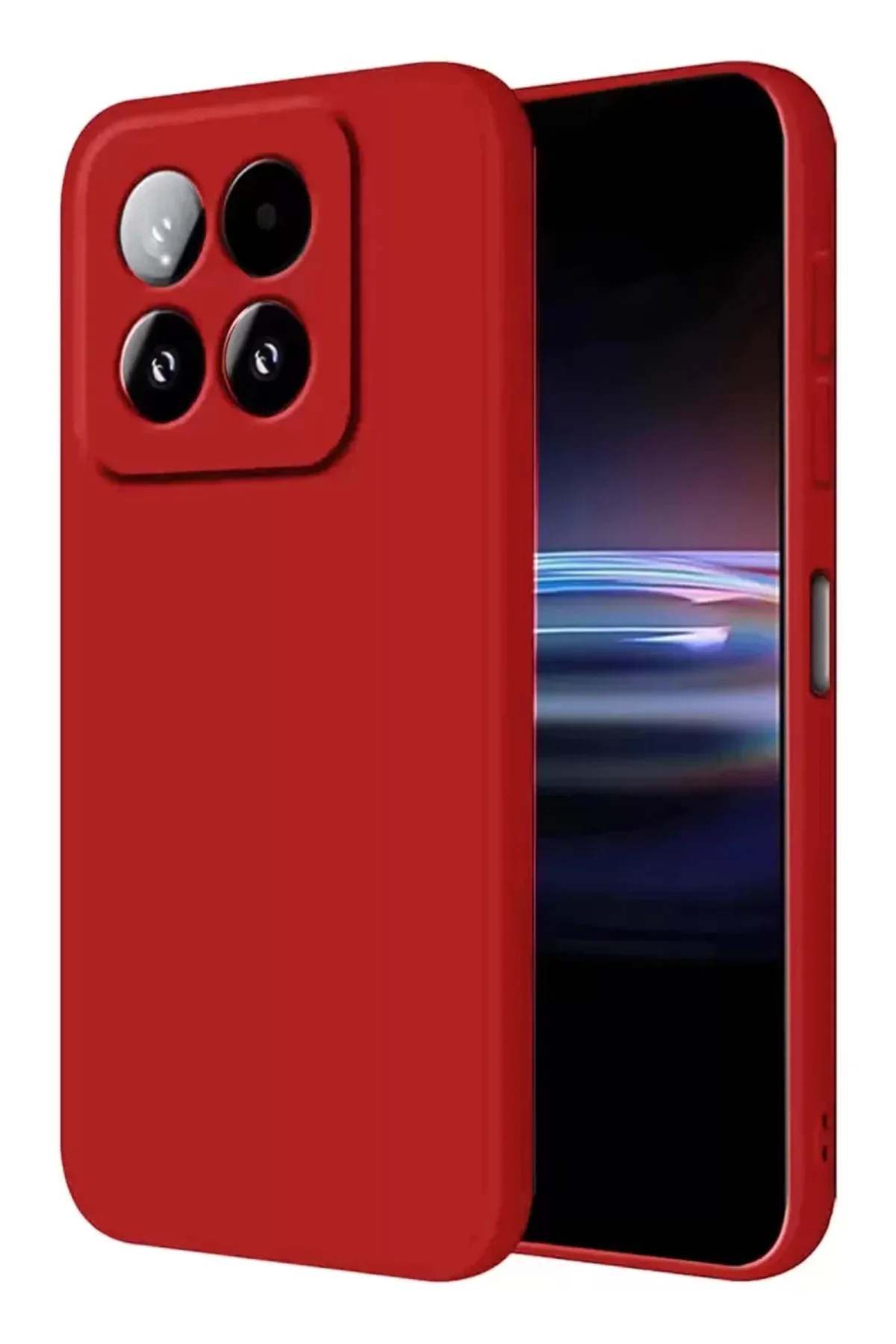 Newface Xiaomi Mi 15t First Silikon - Kırmızı