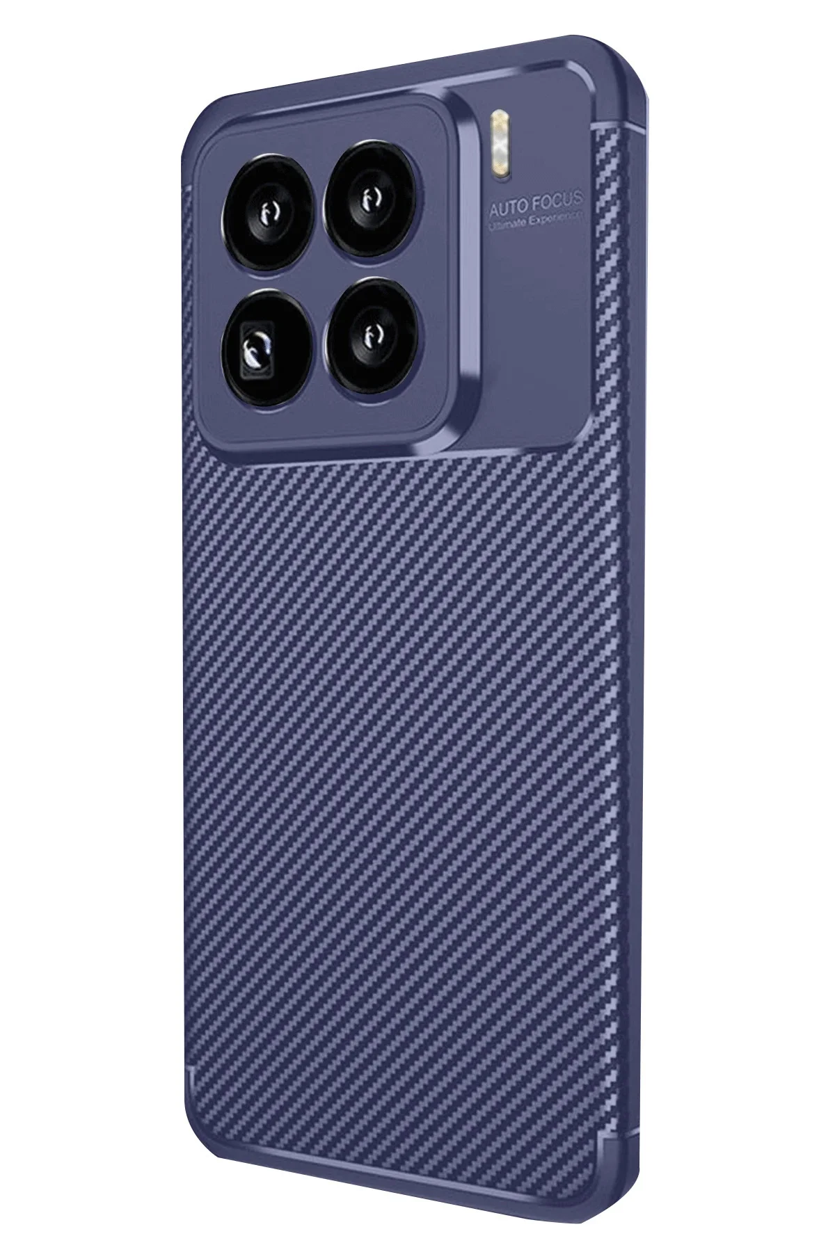 Newface Xiaomi Mi 15 Pro Kılıf Auto Focus Karbon Kapak - Lacivert
