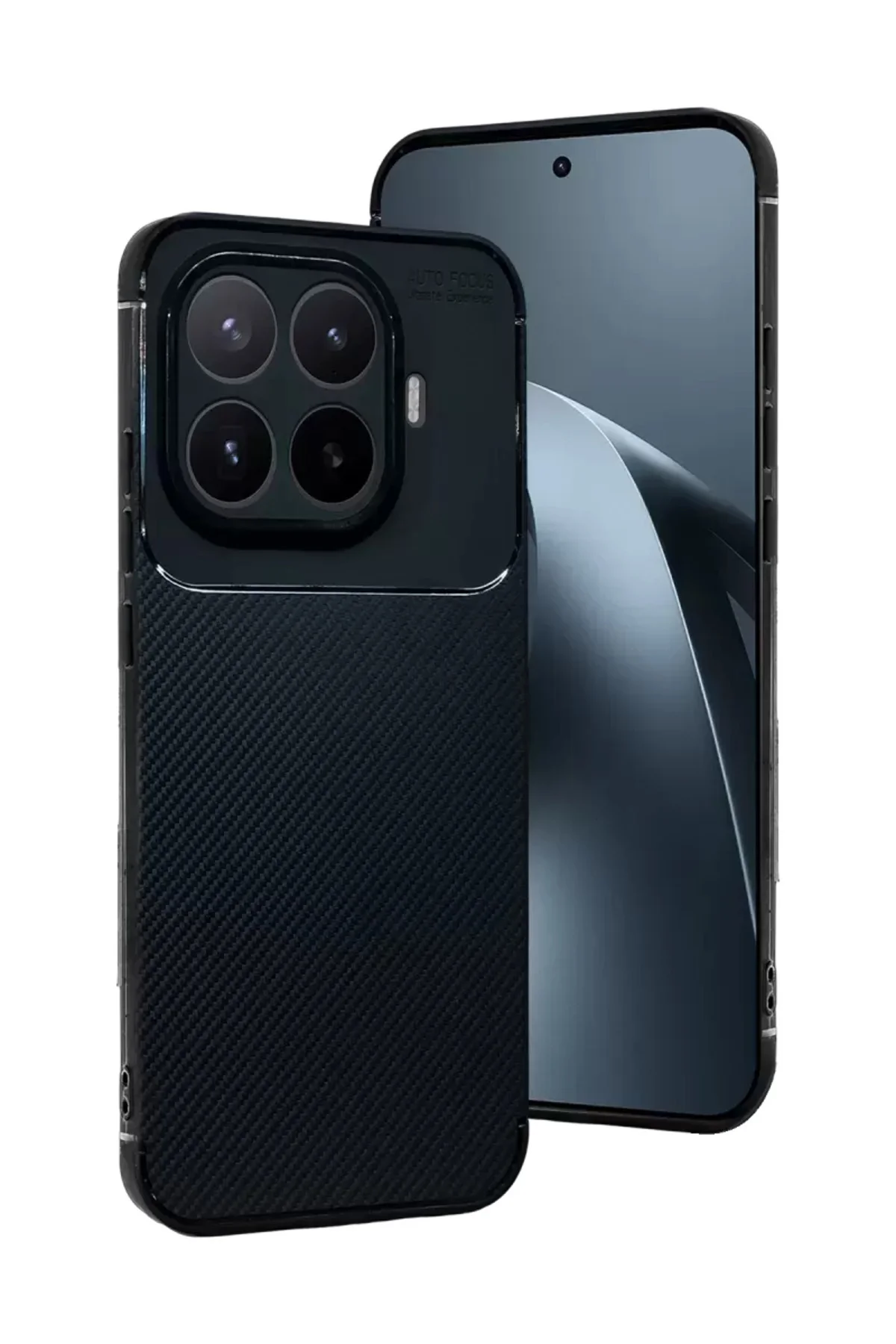 Newface Xiaomi Mi 17t Pro Auto Focus Karbon Kapak - Siyah