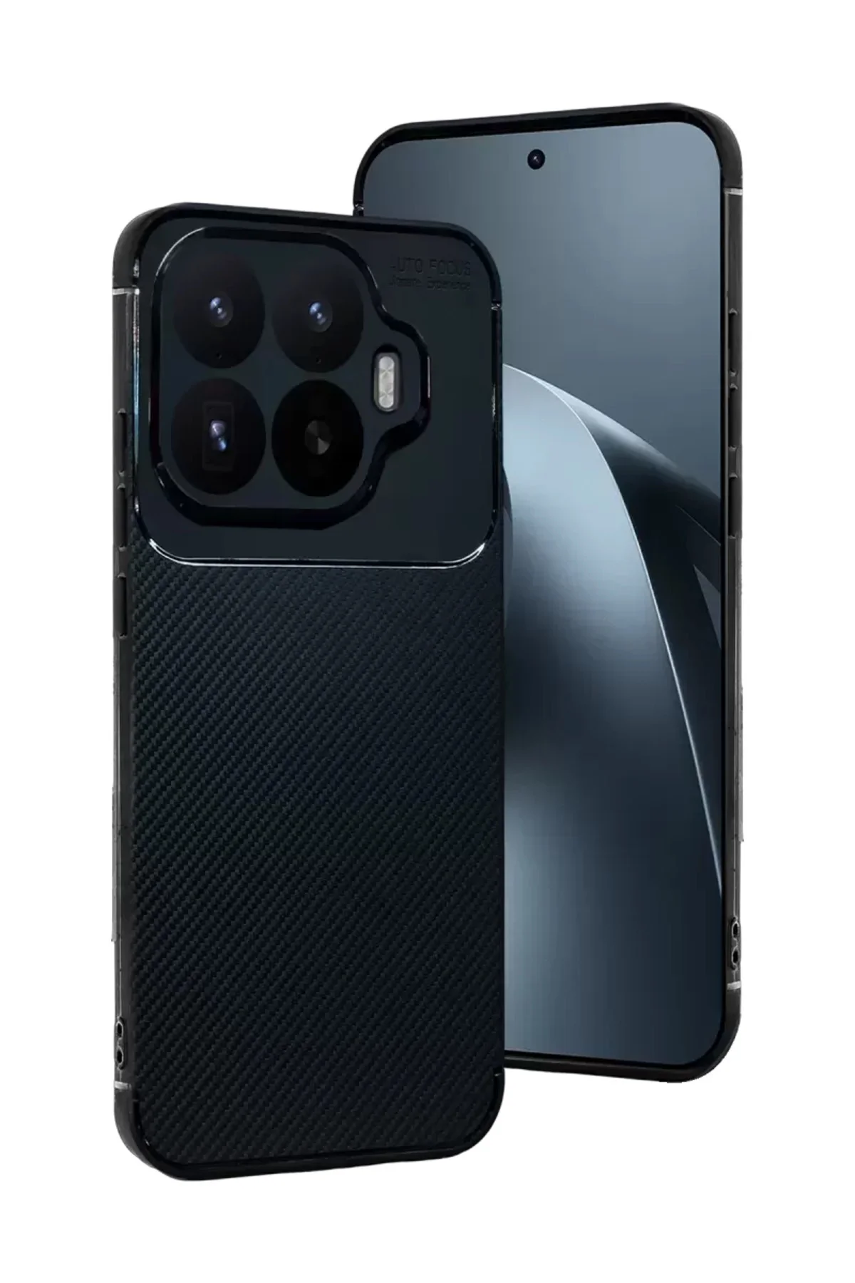 Newface Xiaomi Mi 17t Auto Focus Karbon Kapak - Siyah