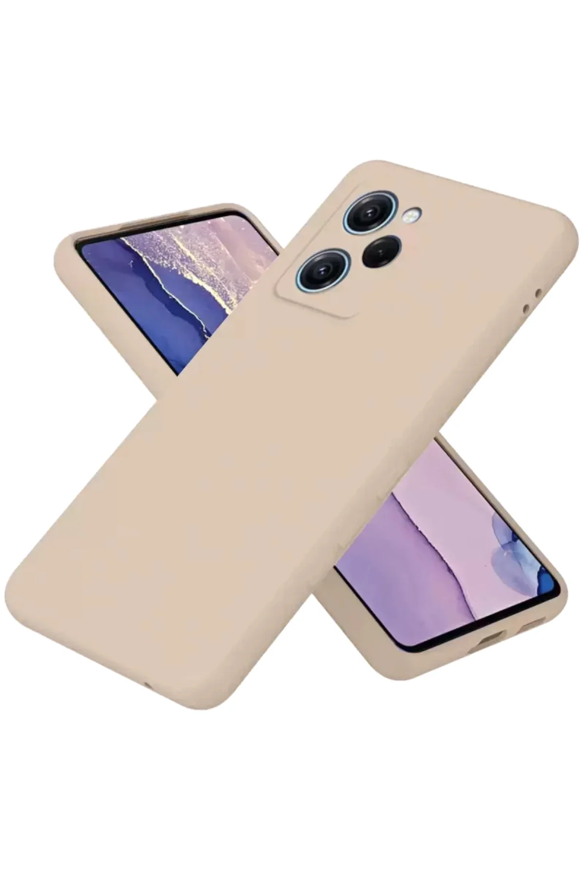 Newface Xiaomi Poco X5 Pro 5g Nano İçi Kadife Silikon - Pudra