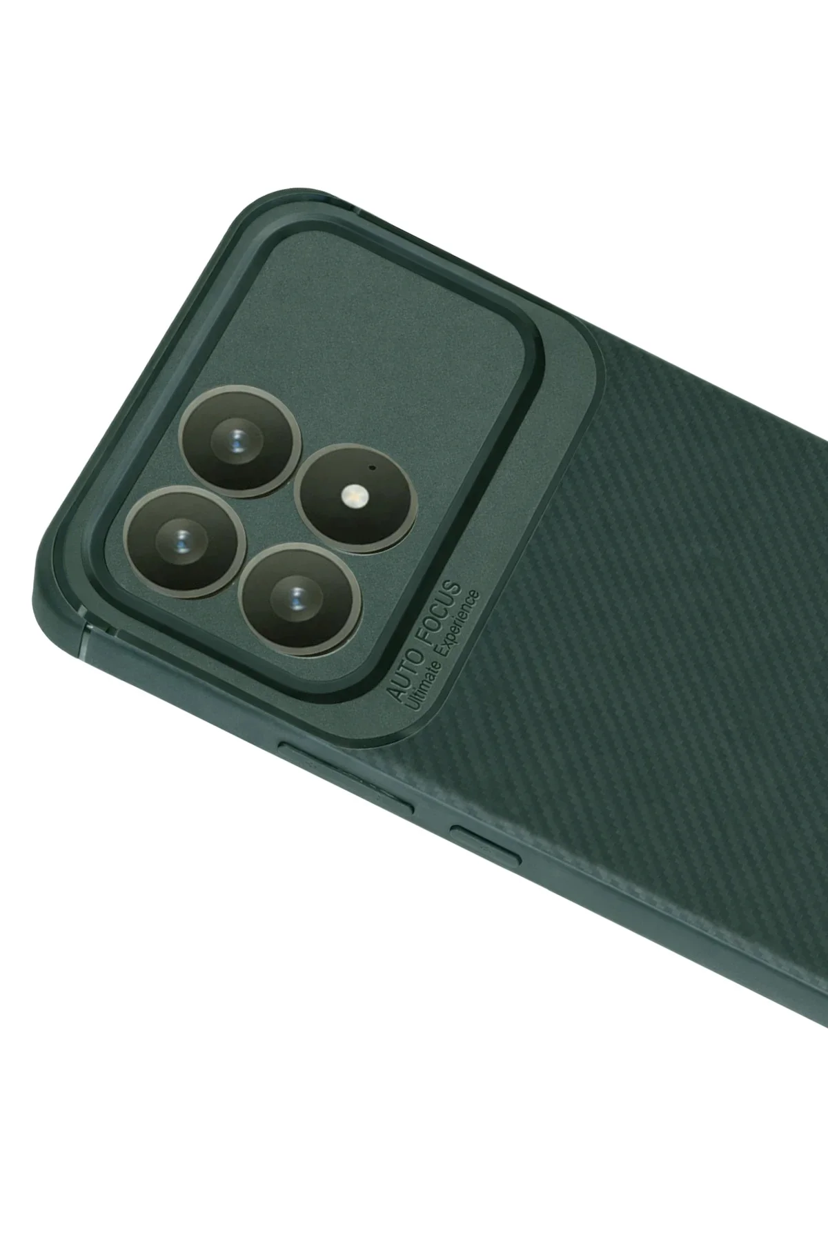 Newface Xiaomi Poco F8 Pro Auto Focus Karbon Kapak - Koyu Yeşil