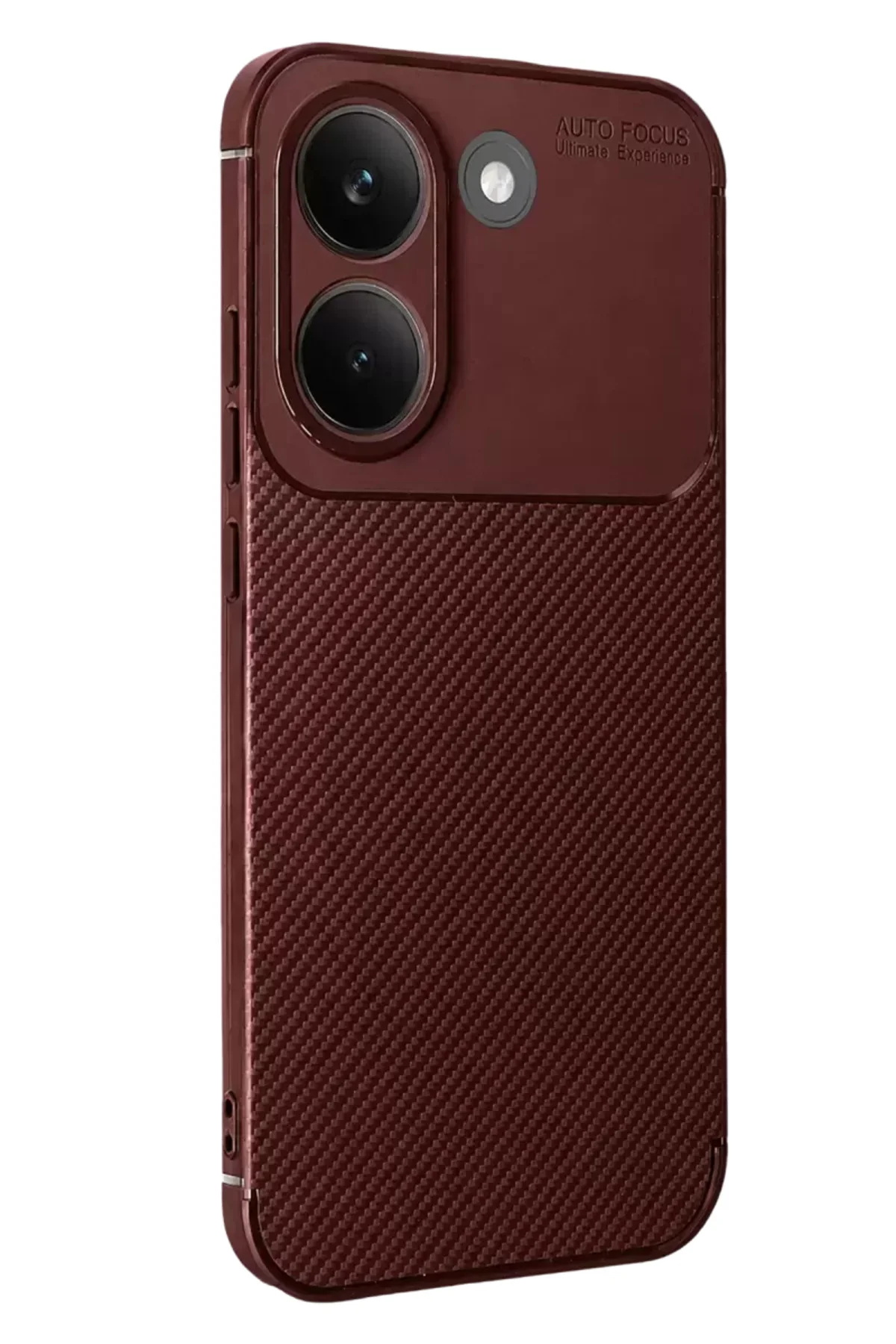 Newface Xiaomi Poco X8 Pro Auto Focus Karbon Kapak - Bordo