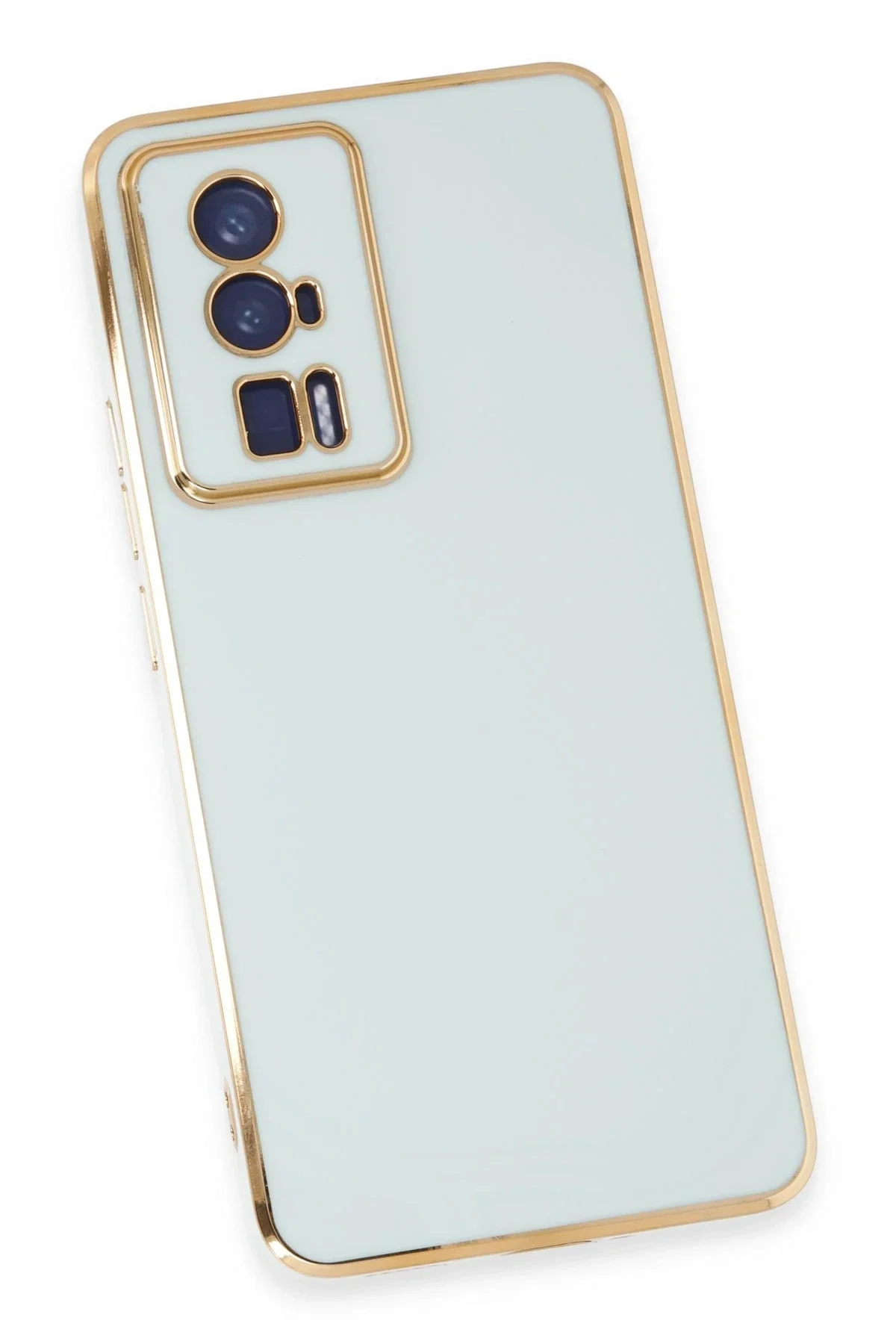 Newface Xiaomi Poco F5 Pro Kılıf Volet Silikon - Açık Yeşil