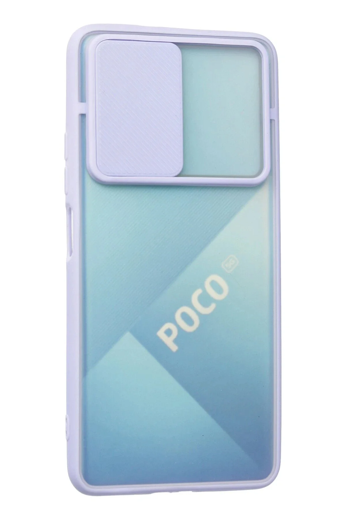 Newface Xiaomi Poco F3 Kılıf Palm Buzlu Kamera Sürgülü Silikon - 