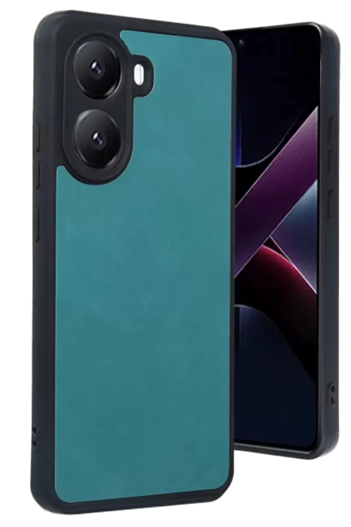 Newface Xiaomi Poco X7 Pro Kılıf Aras Deri Kapak - Açık Yeşil