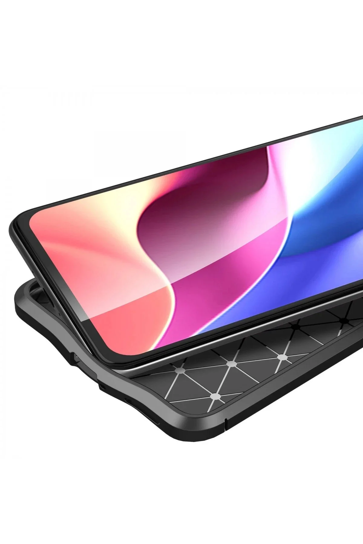 Newface Xiaomi Poco F3 Kılıf Auto Focus Kapak - Lacivert
