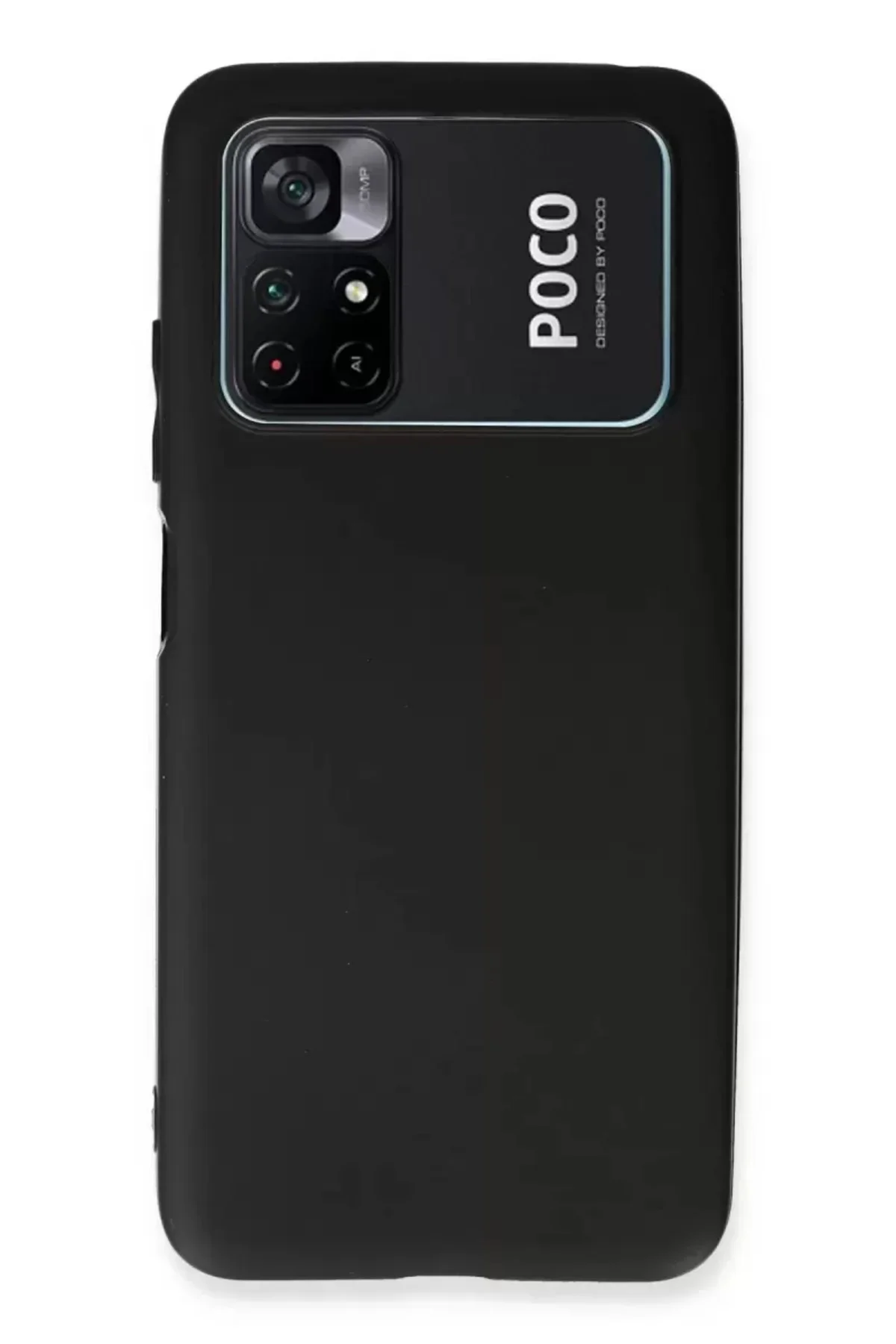 Newface Xiaomi Poco M4 Pro 4g Kılıf First Silikon - Siyah