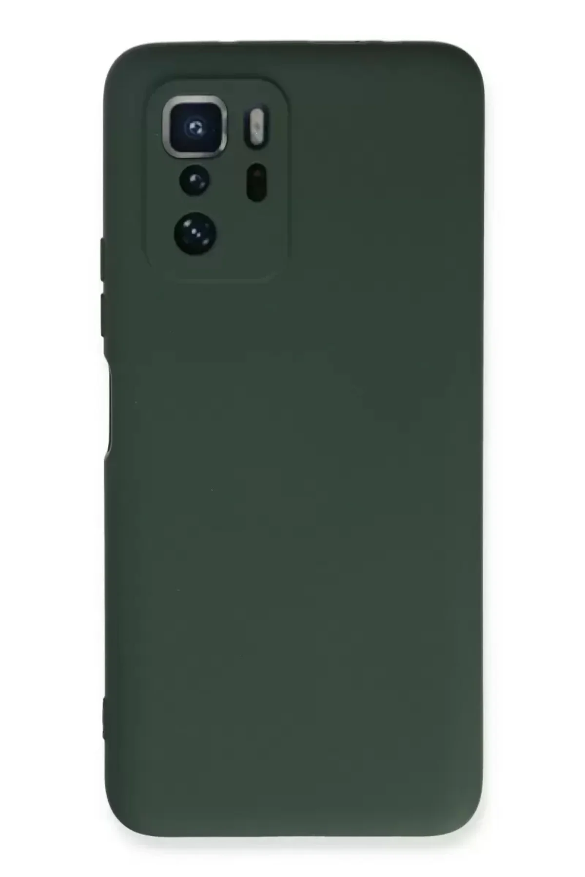 Newface Xiaomi Poco X3 Gt Kılıf Nano İçi Kadife Silikon - Koyu Ye