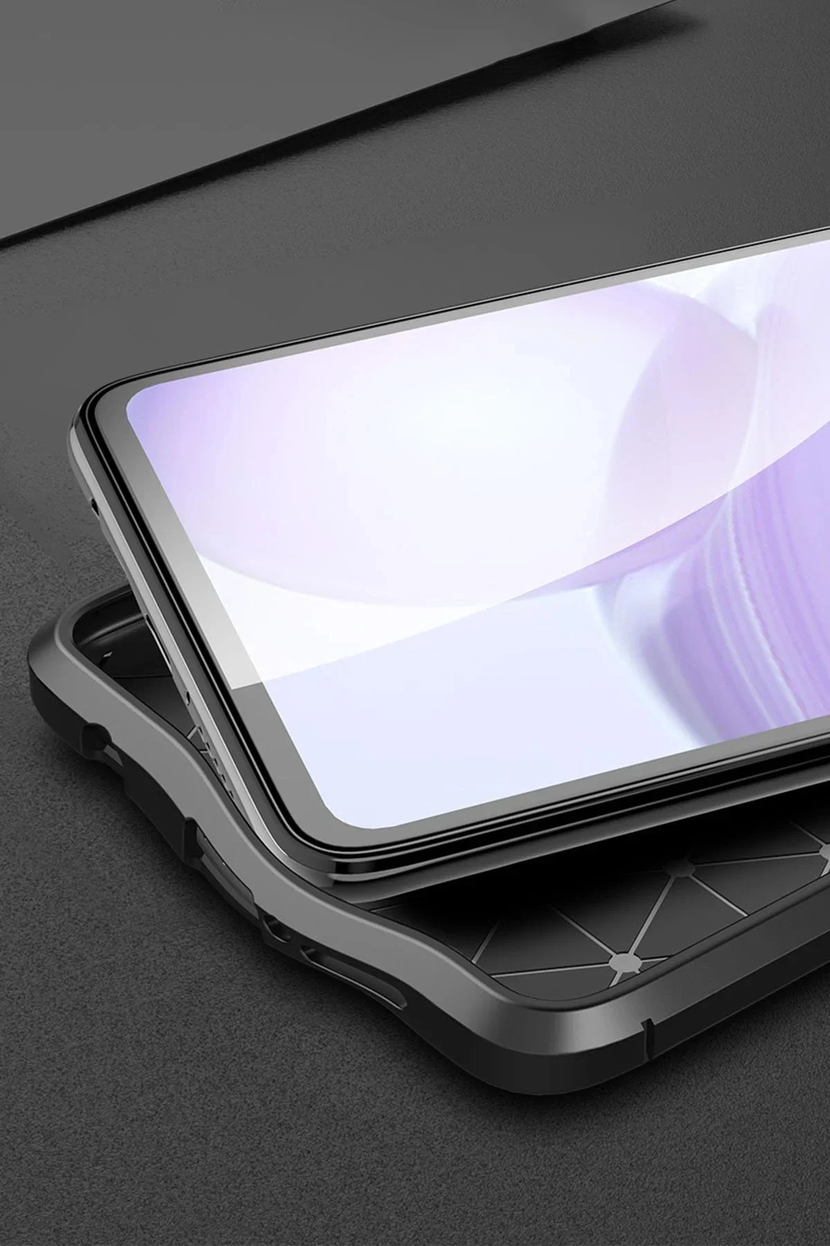 Newface Xiaomi Pocophone X3 Kılıf Auto Focus Kapak - Kırmızı