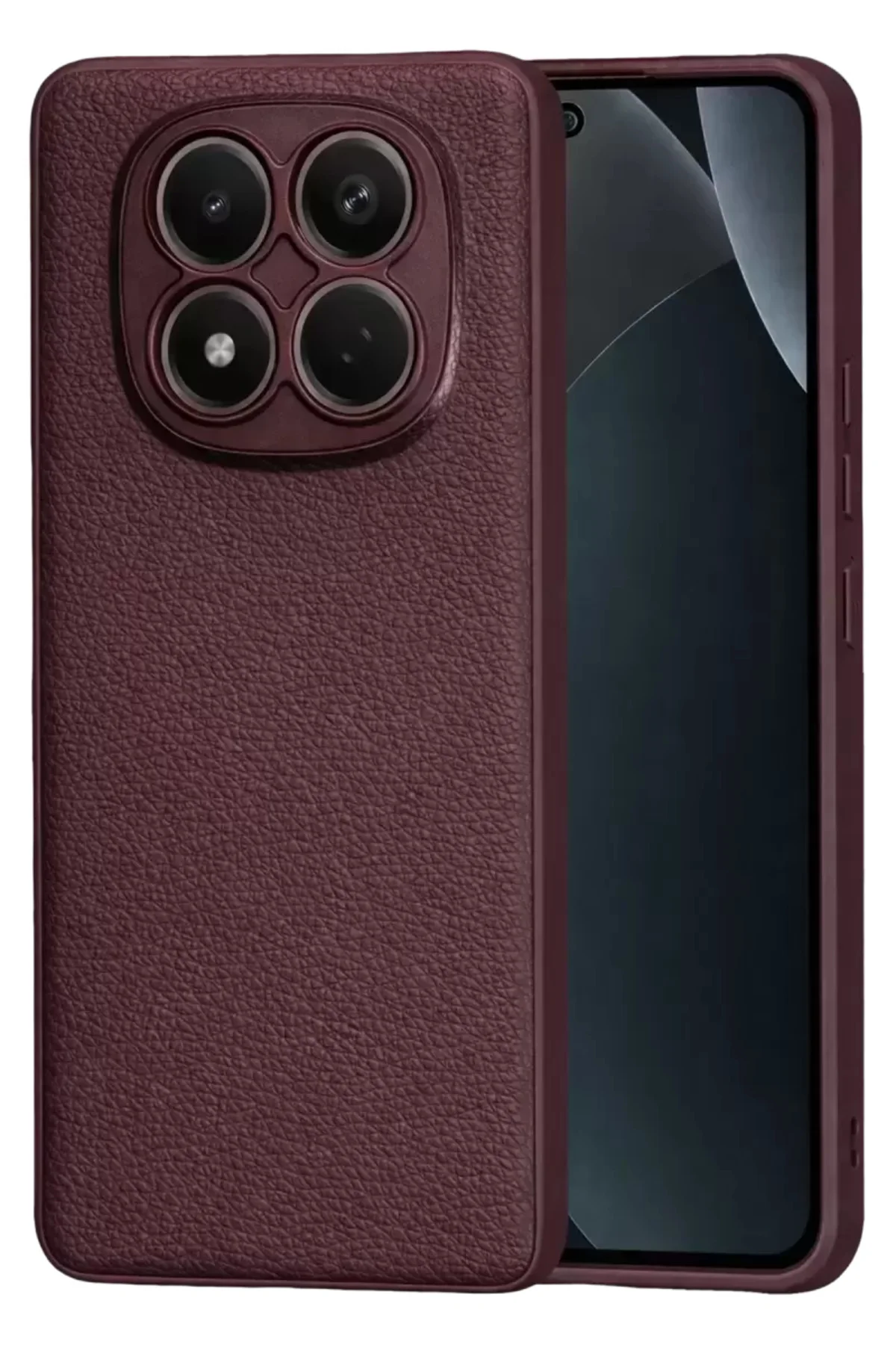 Newface Xiaomi Redmi Note 15 4g Thermax Silikon Kılıf - Bordo