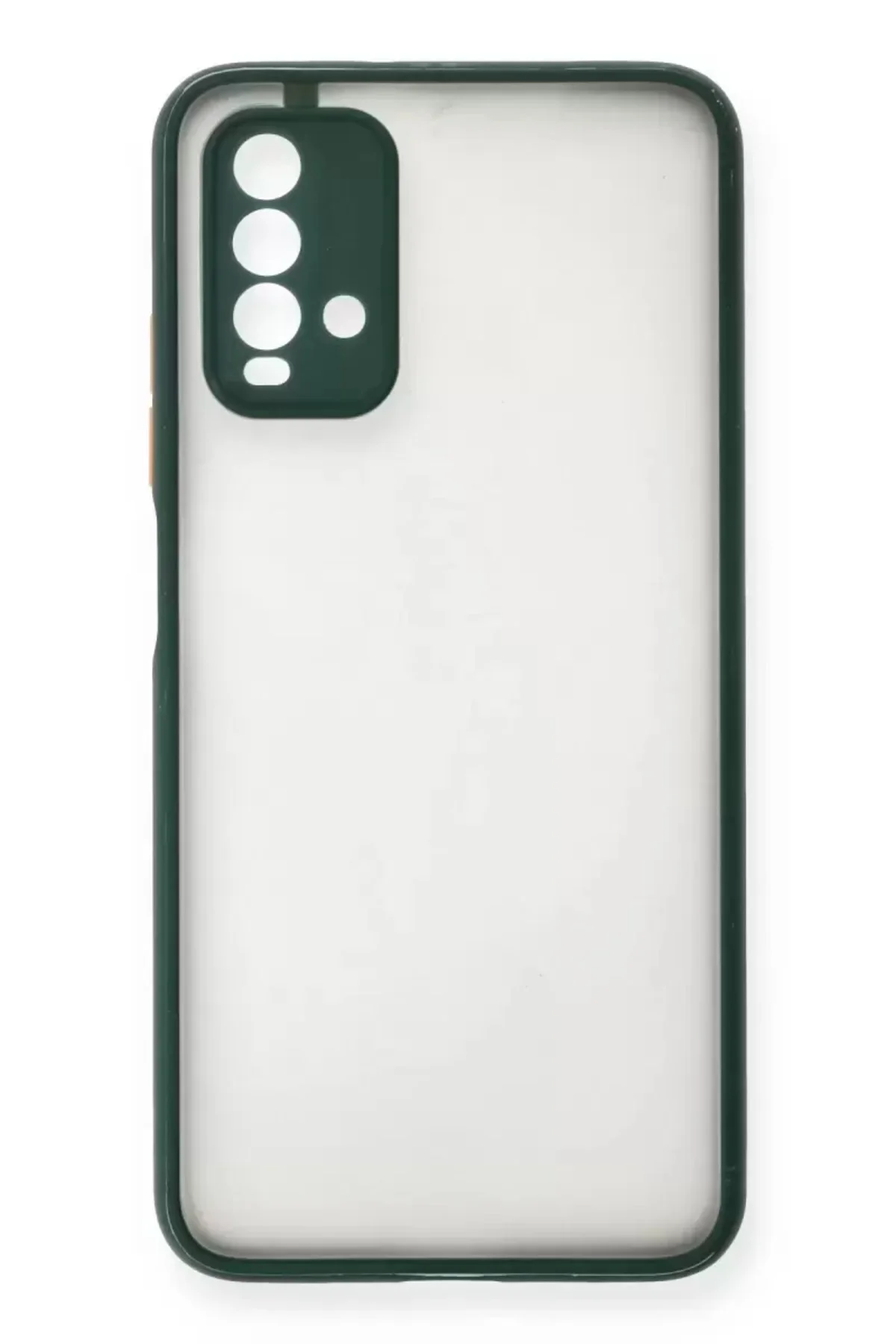 Newface Xiaomi Redmi 9t Kılıf Montreal Silikon Kapak - Yeşil