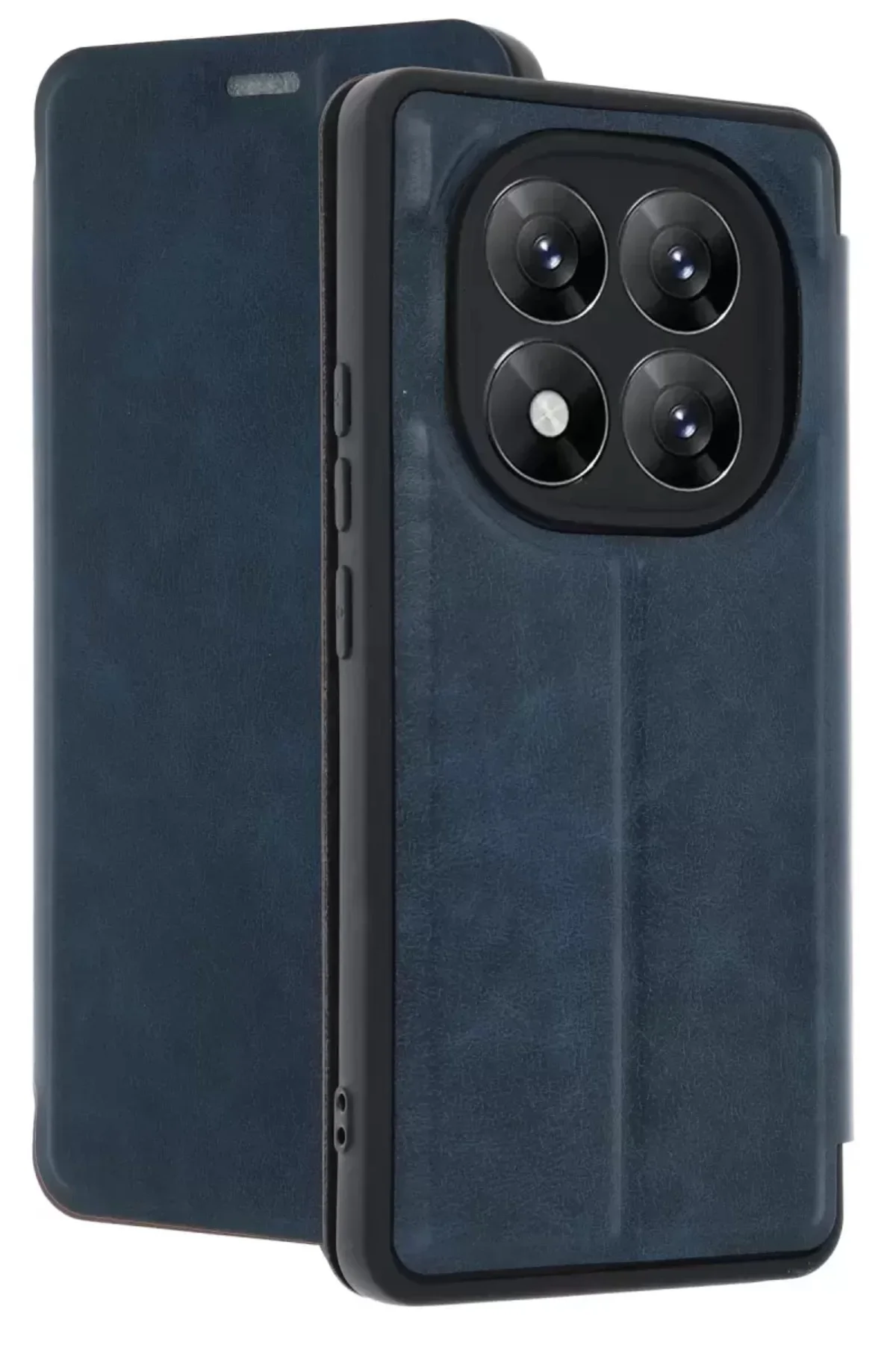 Newface Xiaomi Redmi Note 14 Pro 4g Kılıf Flip Cover - Lacivert