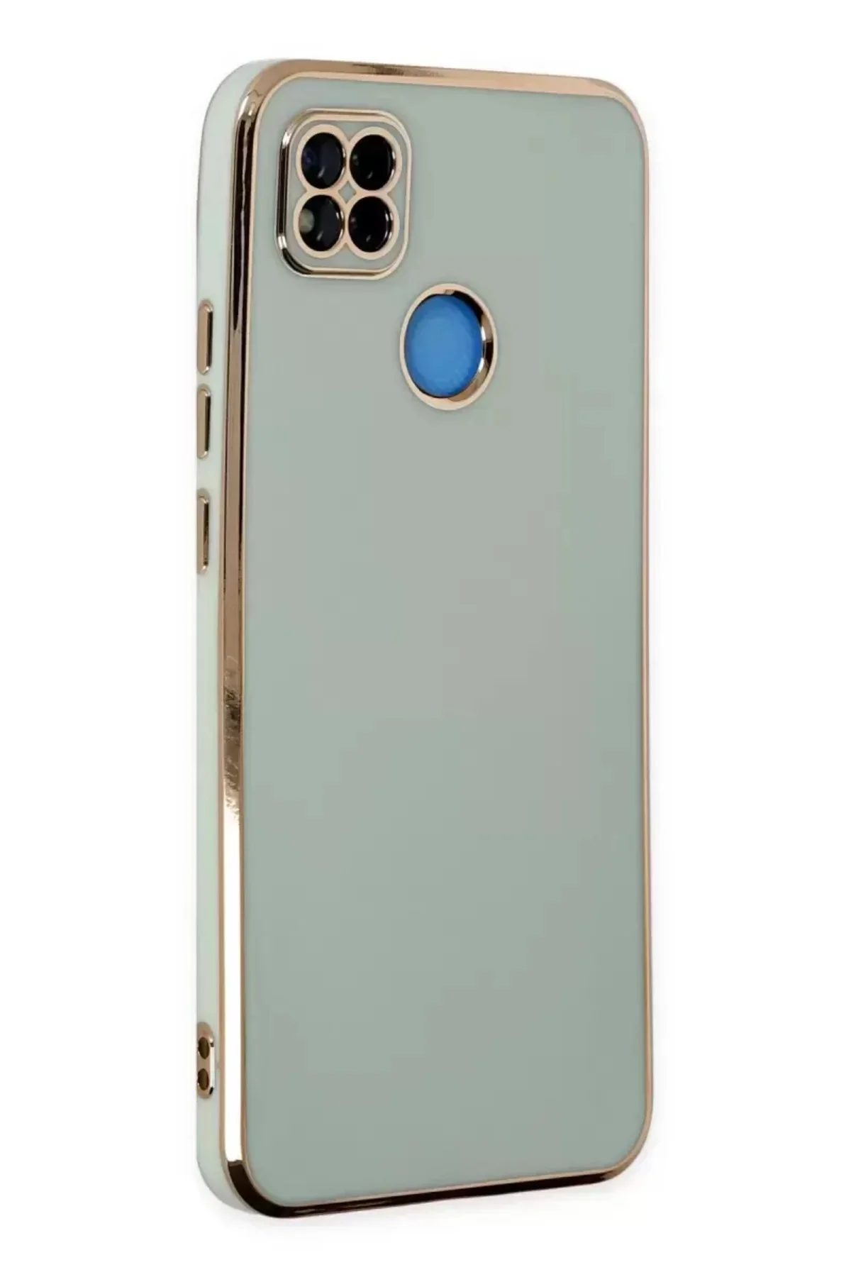 Newface Xiaomi Redmi 9c Kılıf Volet Silikon - Açık Yeşil