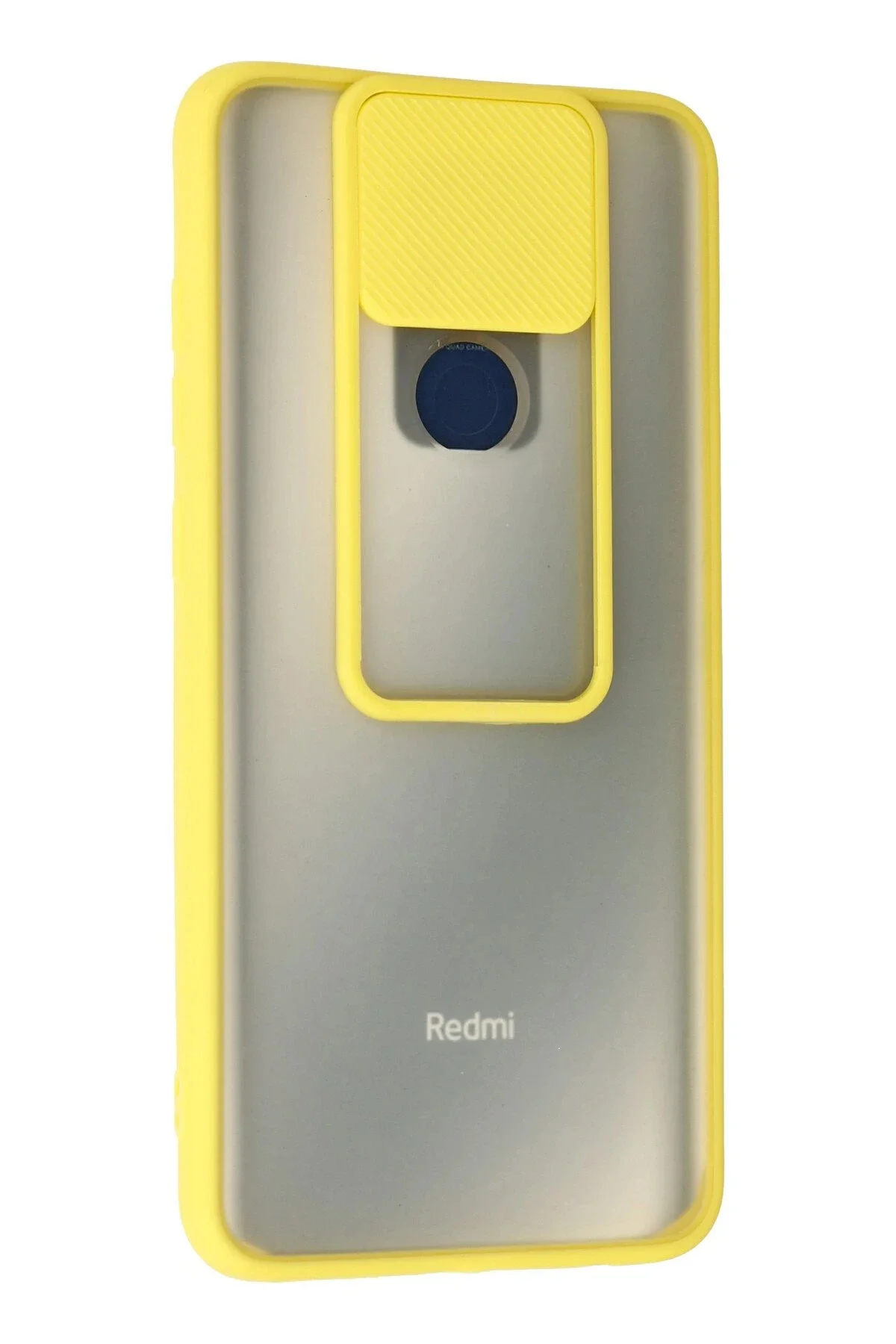 Newface Xiaomi Redmi Note 9 Kılıf Palm Buzlu Kamera Sürgülü Silik