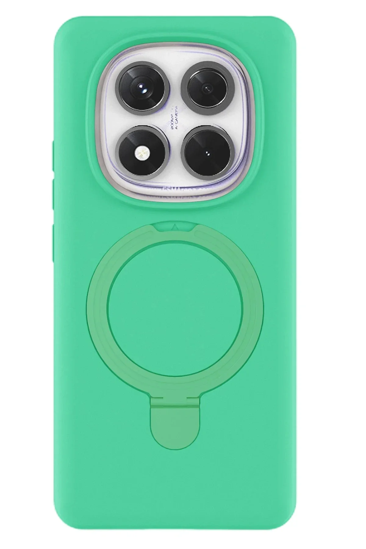 Newface Xiaomi Redmi Note 14 Pro 4g Regal Magsafe Standlı Kapak - Yeşil