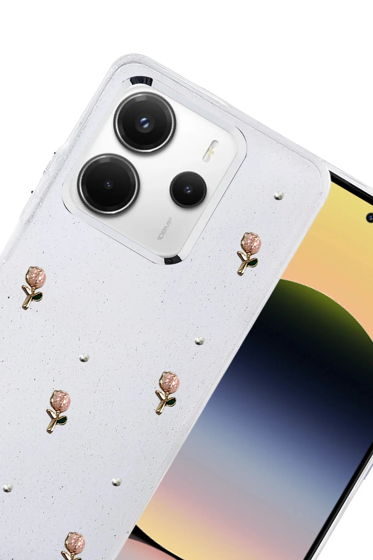 Newface Xiaomi Redmi Note 14 4g Fiyonk Desenli Kapak - Desen 6