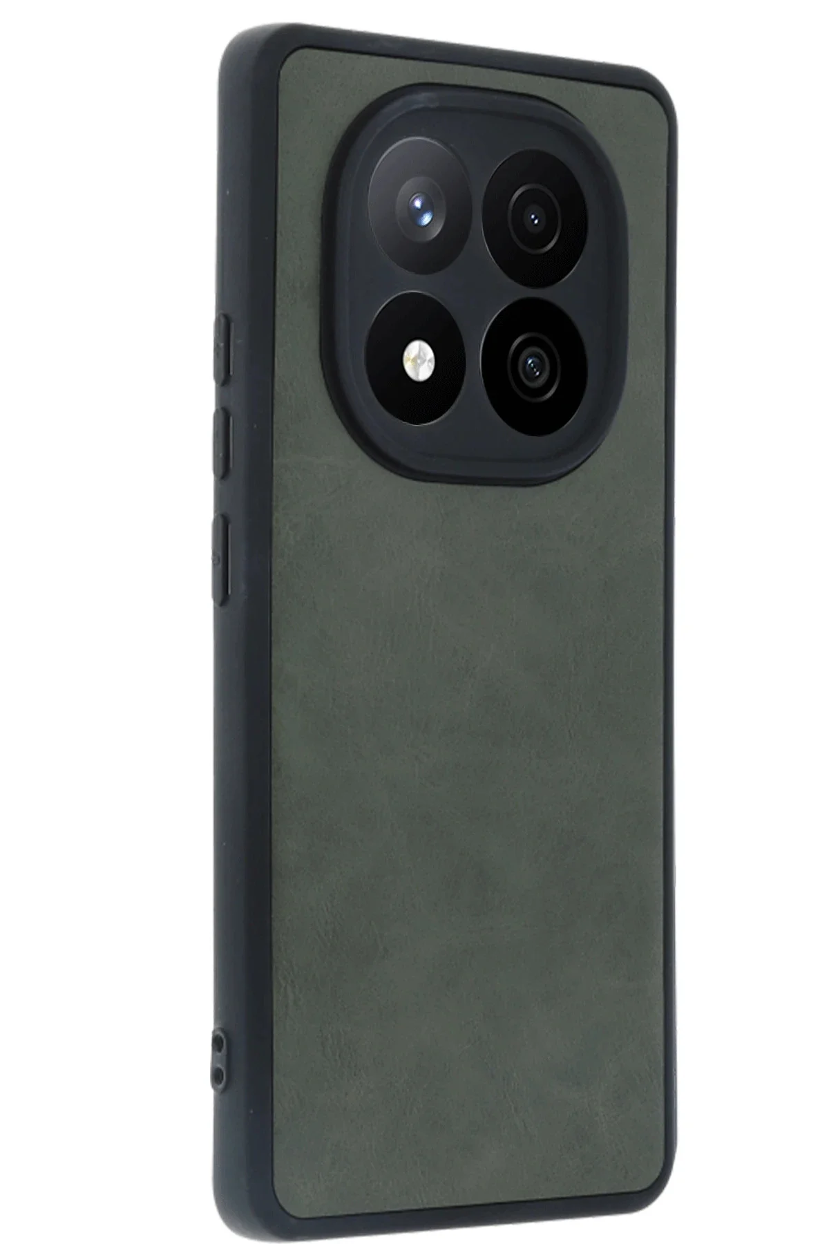Newface Xiaomi Redmi Note 14 Pro 5g Kılıf Aras Deri Kapak - Koyu 