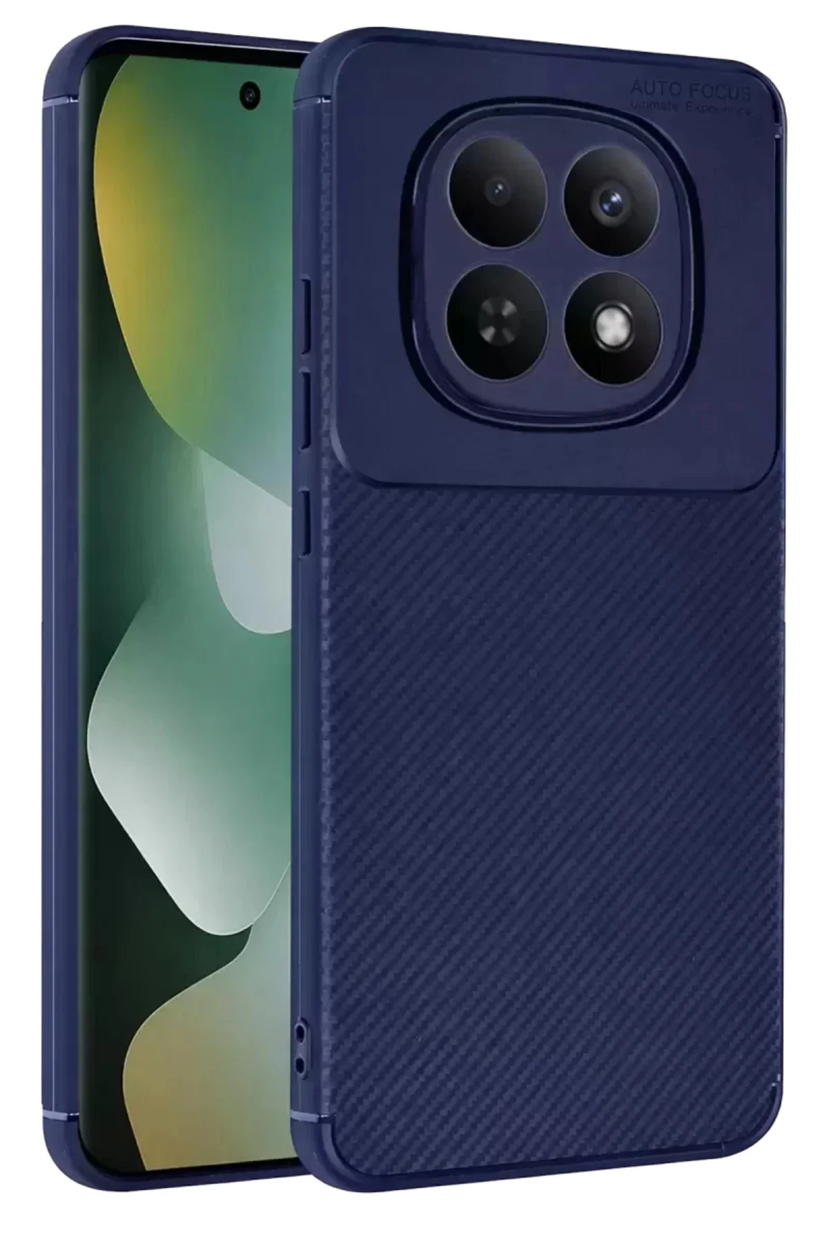Newface Xiaomi Redmi Note 15 Pro 5g Auto Focus Karbon Kapak - Lacivert