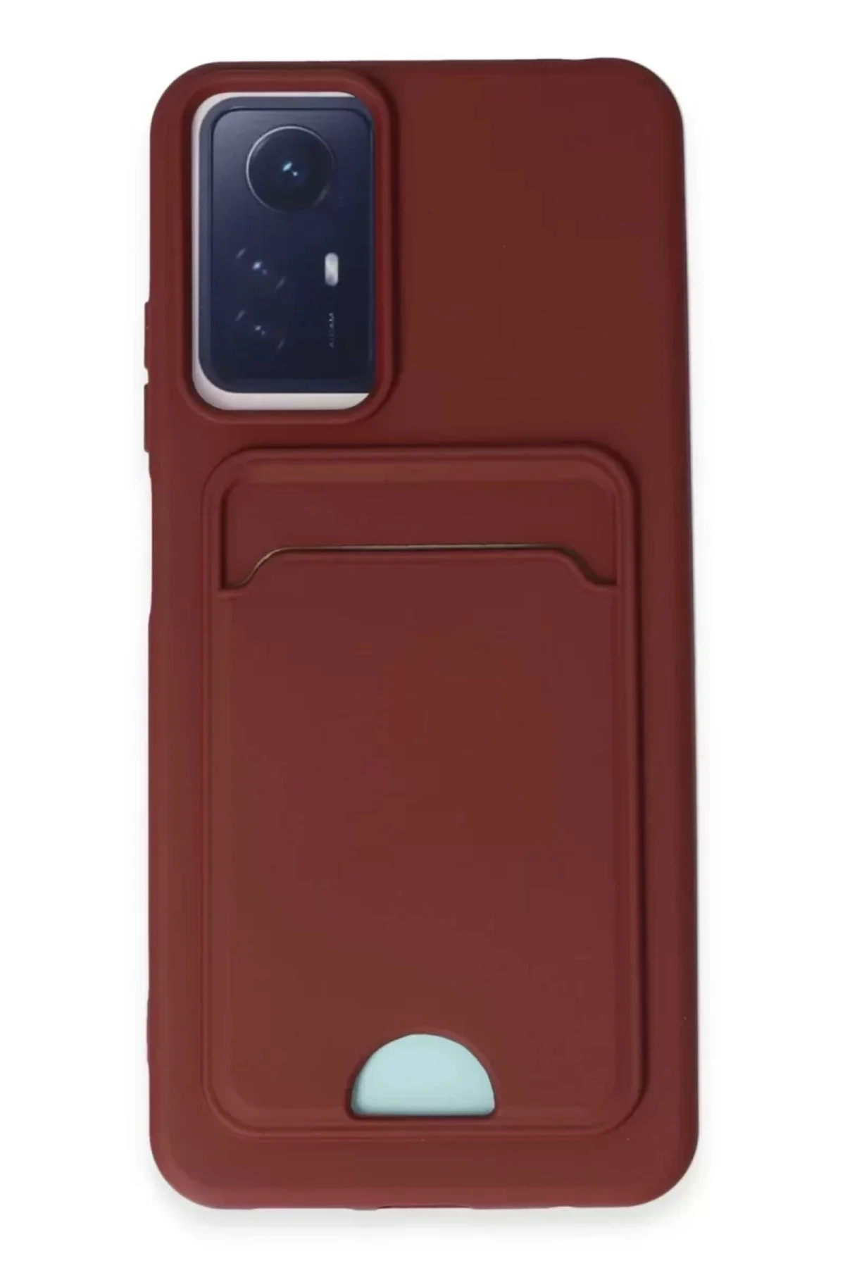 Newface Xiaomi Redmi Note 12s Kılıf Kelvin Kartvizitli Silikon - 