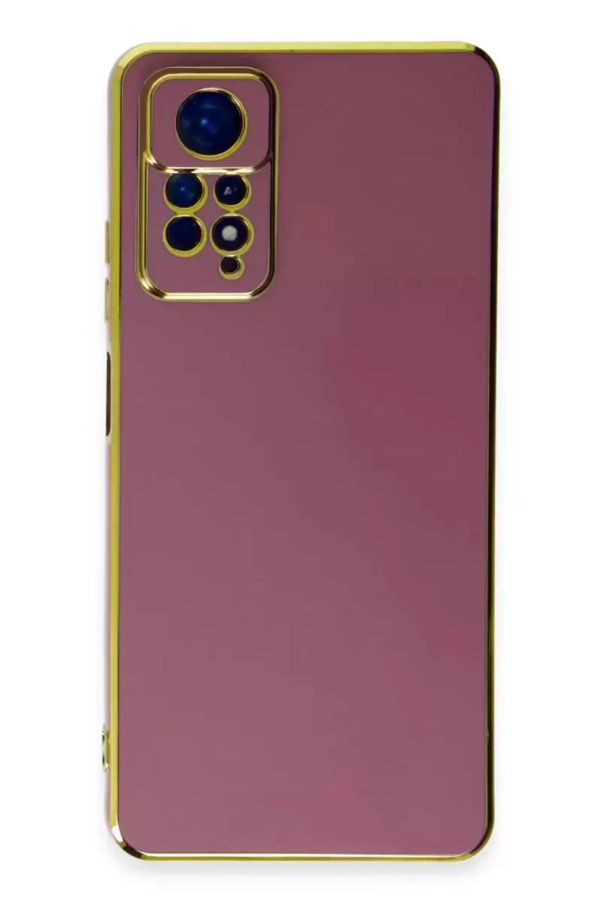 Newface Xiaomi Redmi Note 11 Kılıf Volet Silikon - Kırmızı