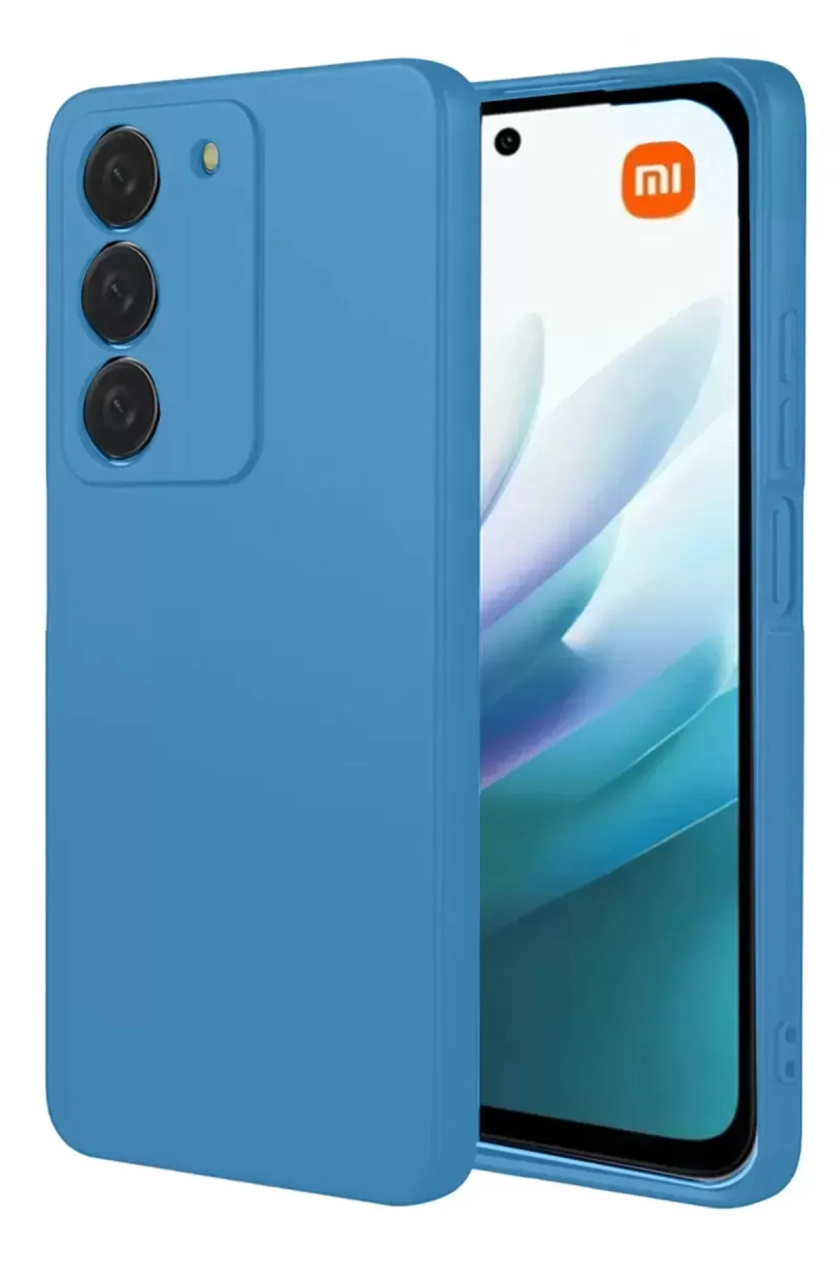 Newface Xiaomi Redmi 15 4g First Silikon - Mavi