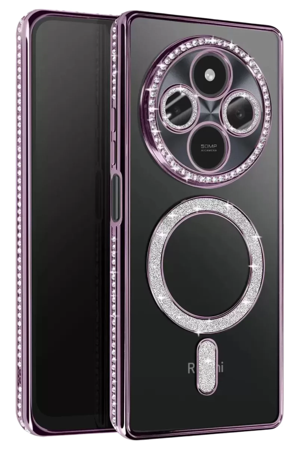 Newface Xiaomi Redmi 14c Joke Simli Magneticsafe Kılıf - Derin Mo