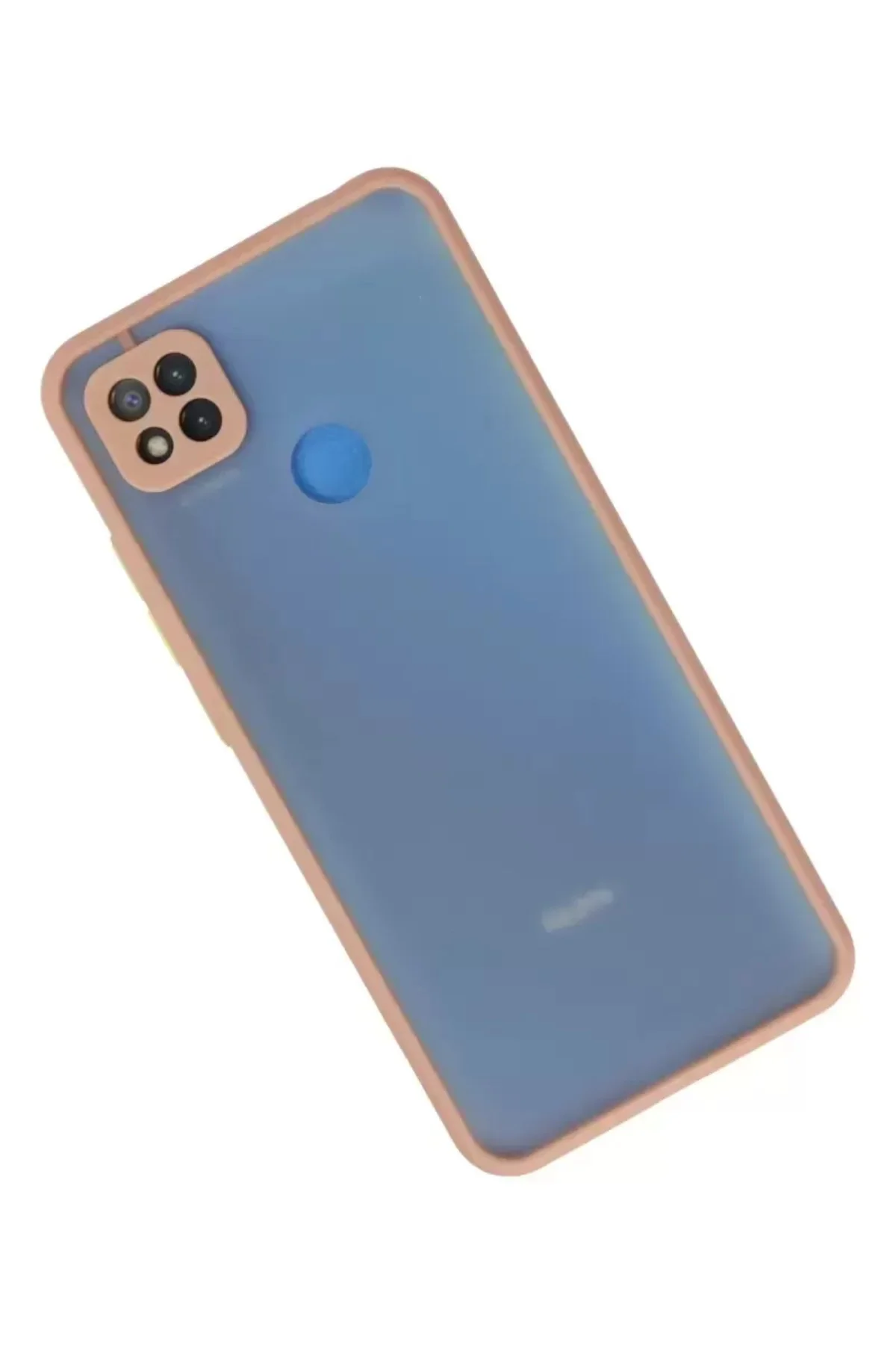 Newface Xiaomi Redmi 9c Kılıf Montreal Silikon Kapak - Pembe