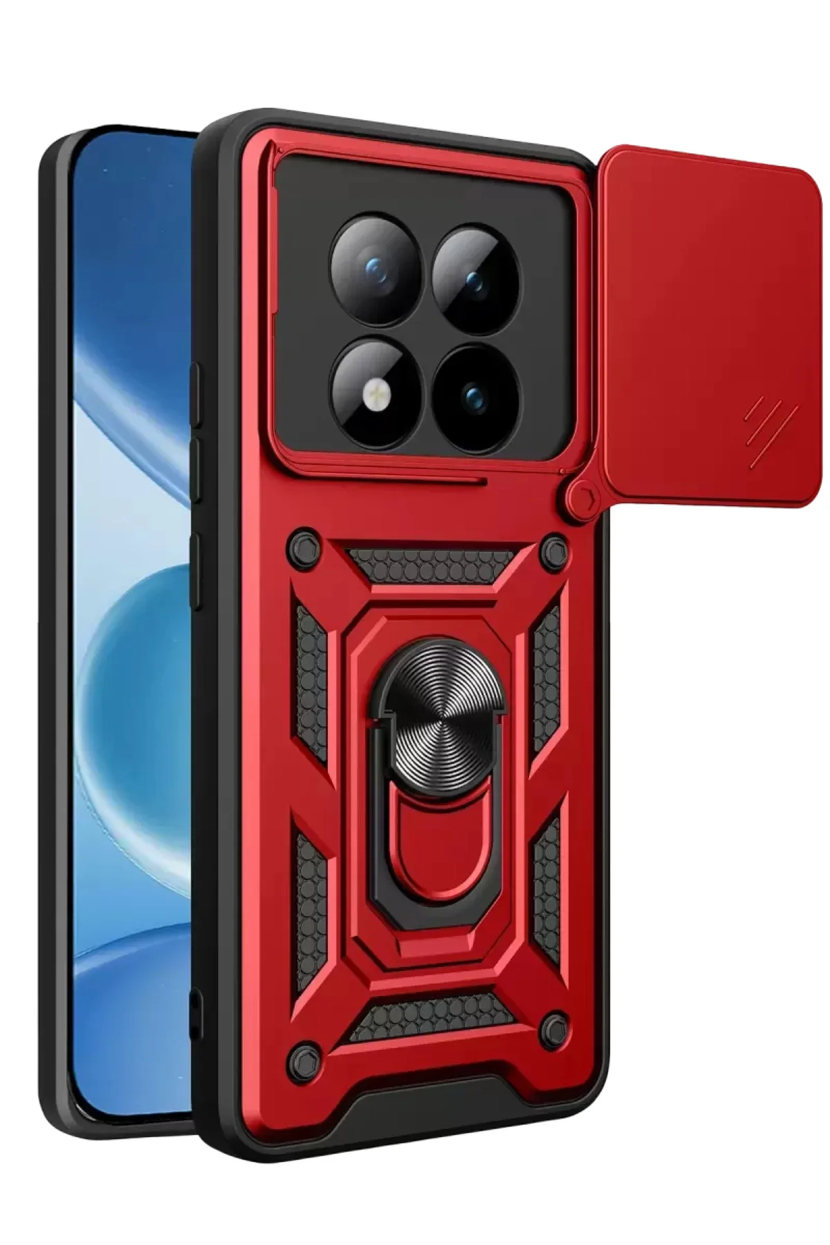 Newface Xiaomi Redmi Note 15 Pro 5g Pars Lens Yüzüklü Silikon - K
