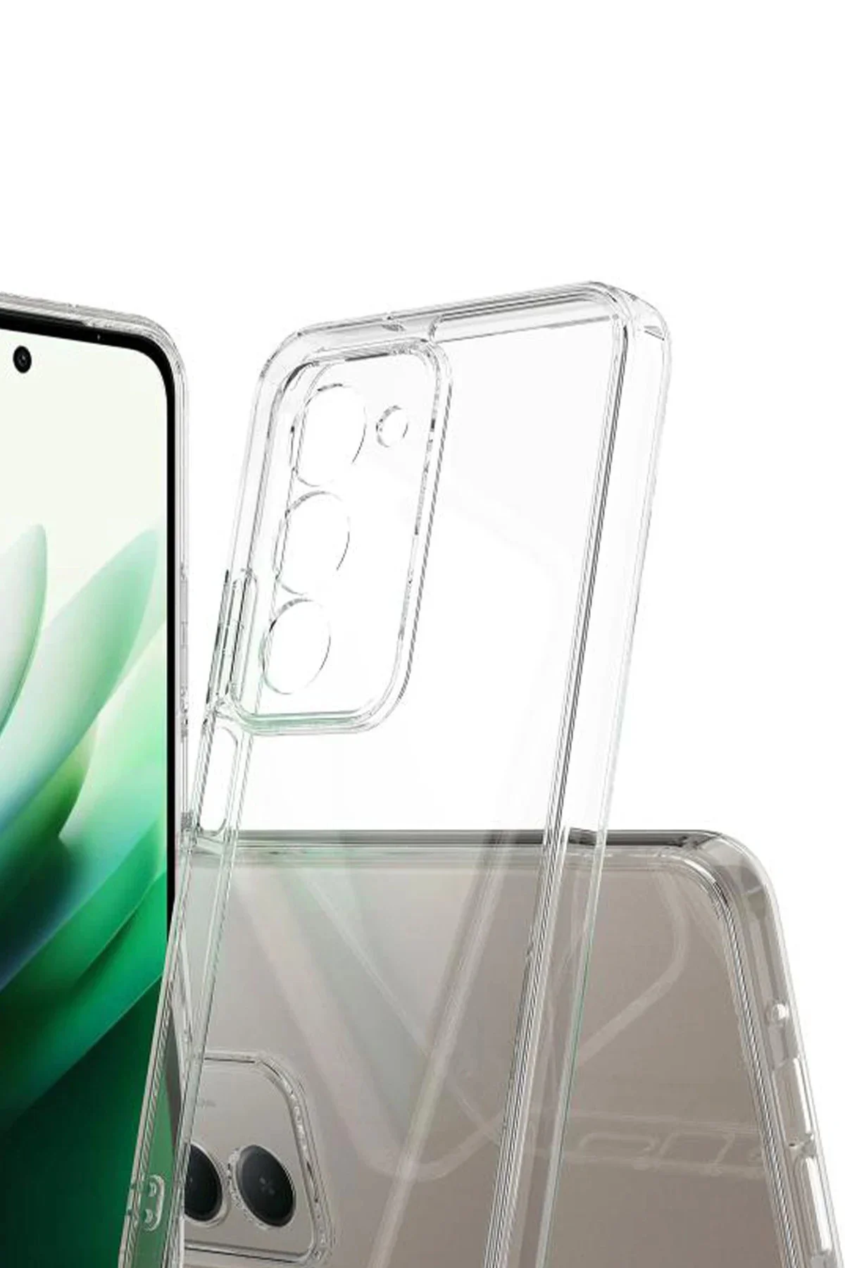 Newface Xiaomi Redmi 15 4g Lüx Şeffaf Silikon - Şeffaf