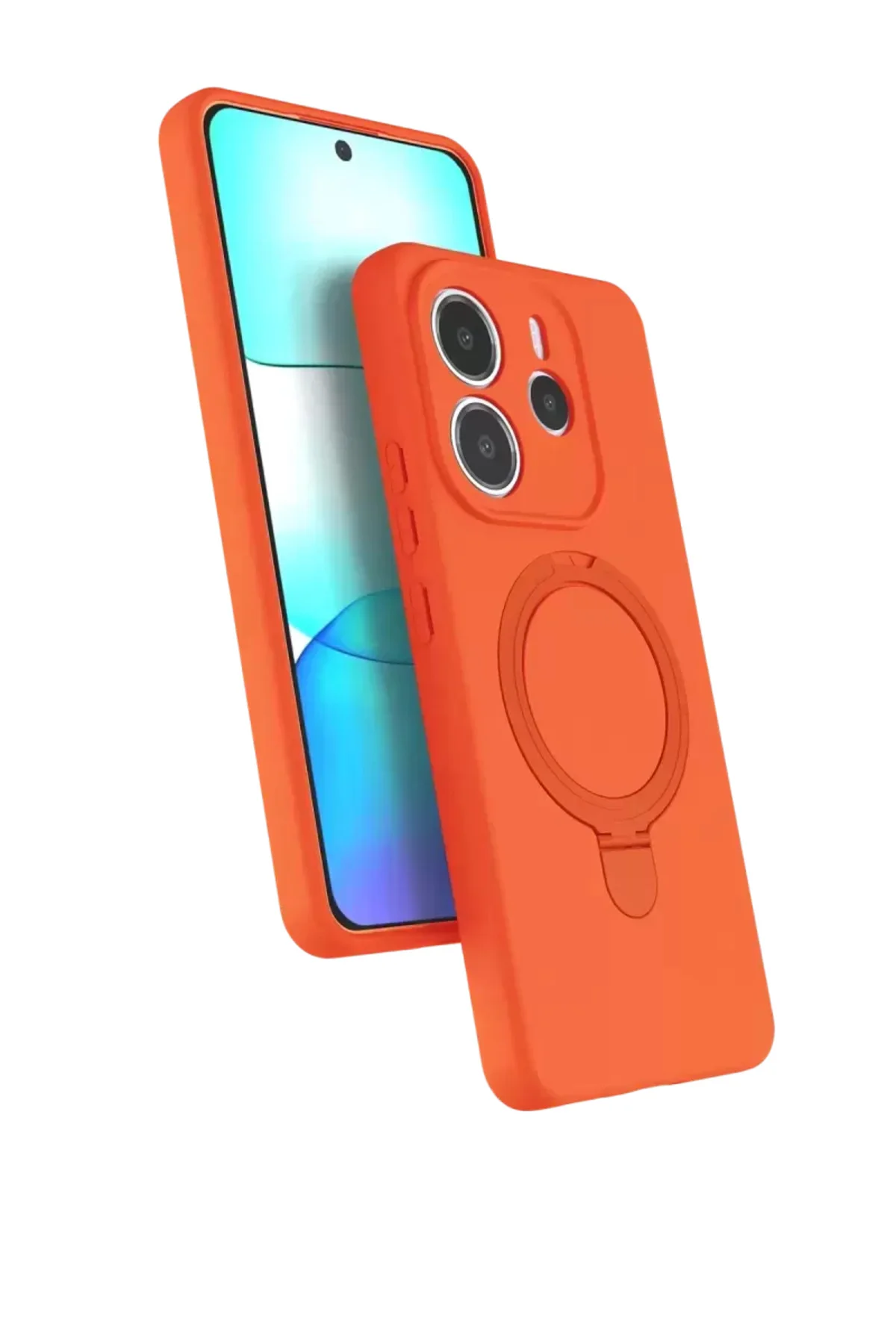 Newface Xiaomi Redmi Note 14 4g Regal Magsafe Standlı Kapak - Tur